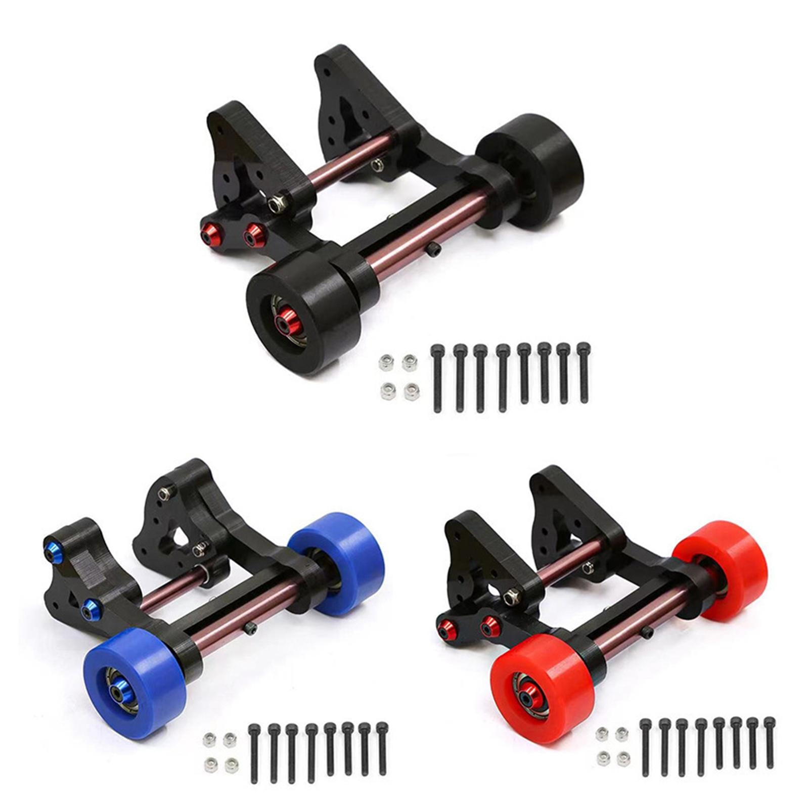 Assembled Metal Wheelie Bar Update Parts for Typhoon 1/8 Scale RC Acc Black