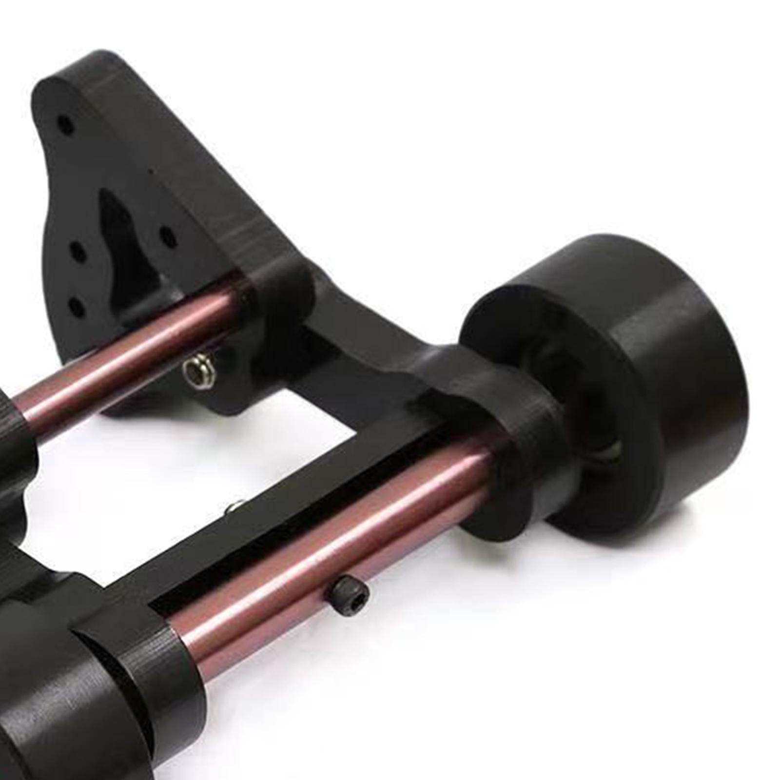 Assembled Metal Wheelie Bar Update Parts for Typhoon 1/8 Scale RC Acc Black