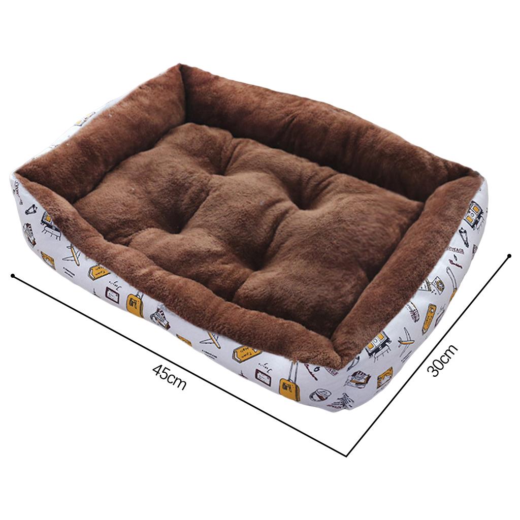 Dog Bed Pet Bed Warm Comfortable Bed Nest House for Cat Dog Coffee S
