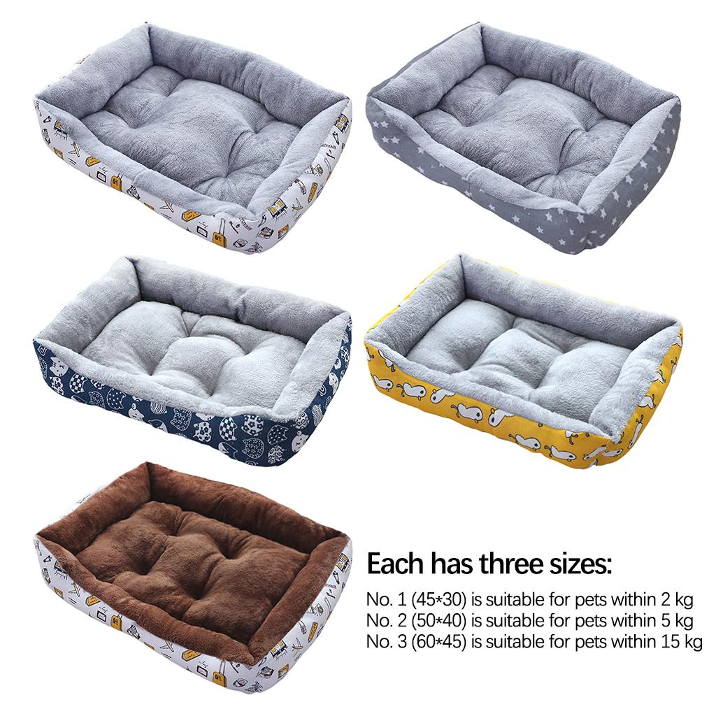 Dog Bed Pet Bed Warm Comfortable Bed Nest House for Cat Dog Coffee S
