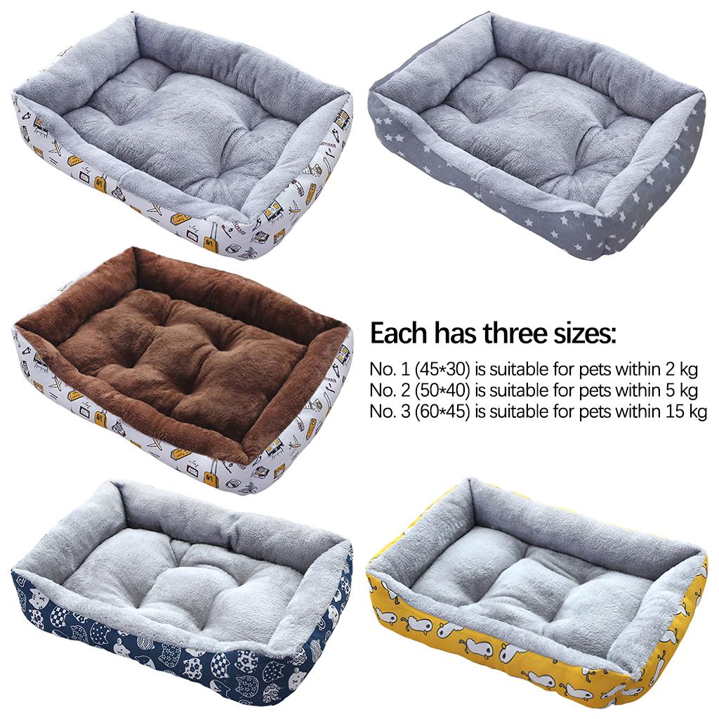 Dog Bed Pet Bed Warm Comfortable Bed Nest House for Cat Dog Coffee S