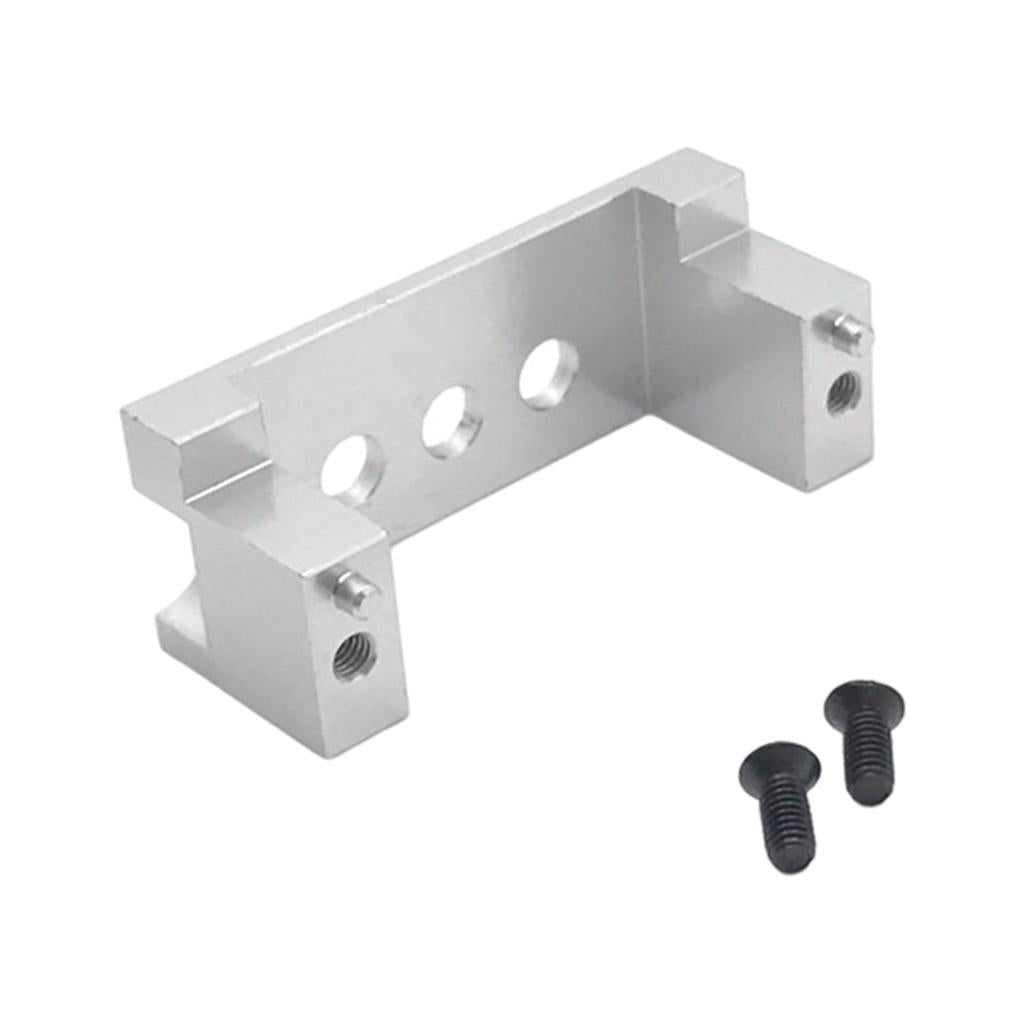 Alloy Servo Mount Stand Bracket for Wltoys 1/12 124018 124019 Parts Silver
