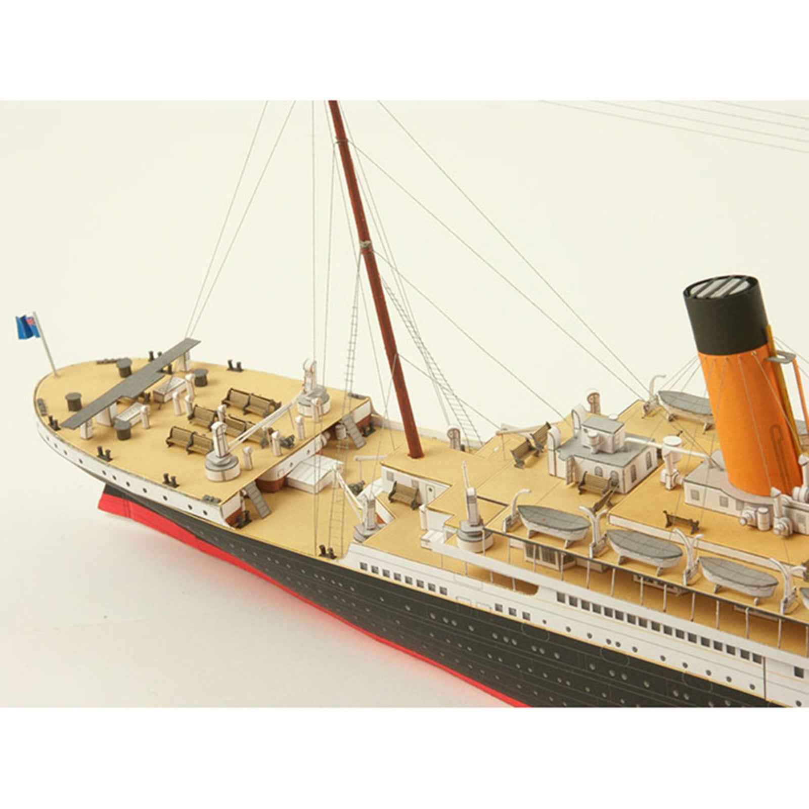 British Titanic Ship DIY Puzzle Assemble Paper Model Kit Desktop Decoration