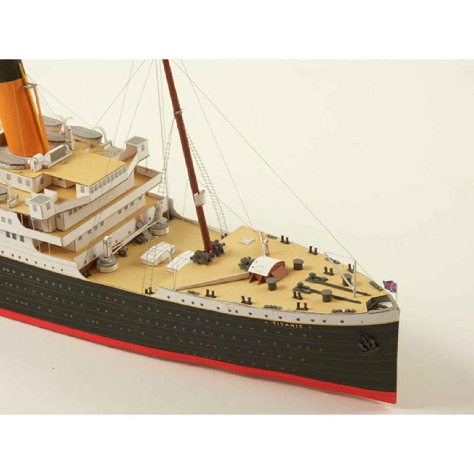 British Titanic Ship DIY Puzzle Assemble Paper Model Kit Desktop Decoration