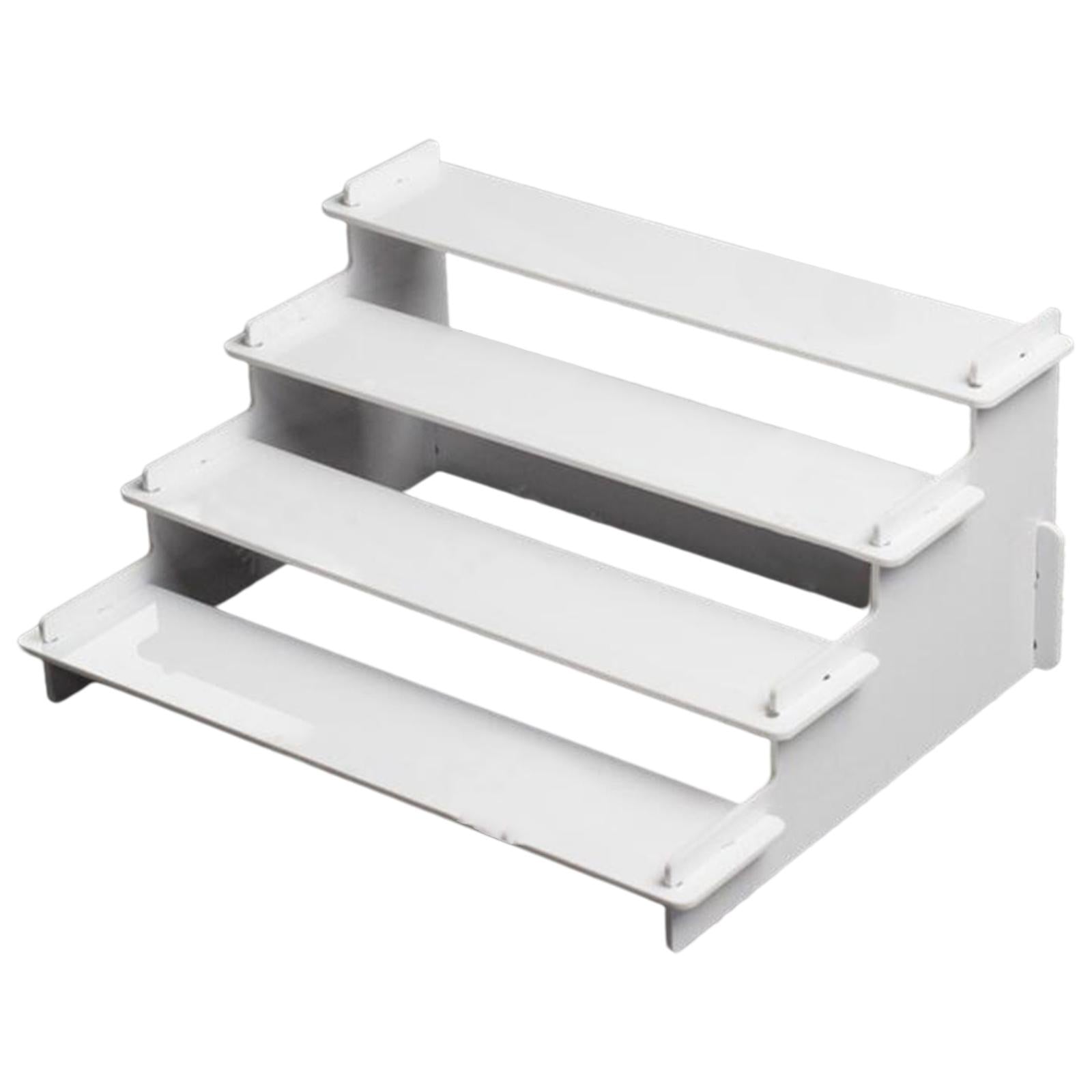 Acrylic Display Rack Makeup Cars Dolls Toy Counter Riser Stand 4 Layers A