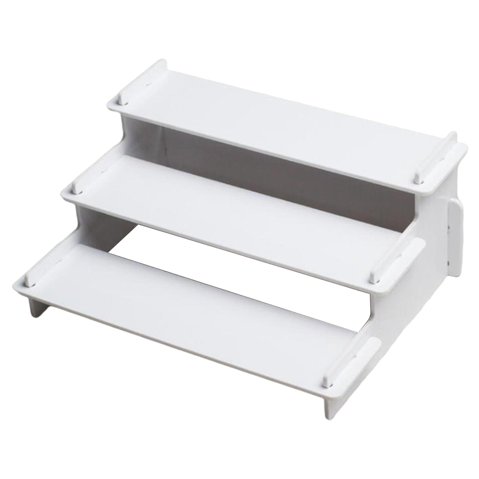 Acrylic Display Rack Makeup Cars Dolls Toy Counter Riser Stand 3 Layers C