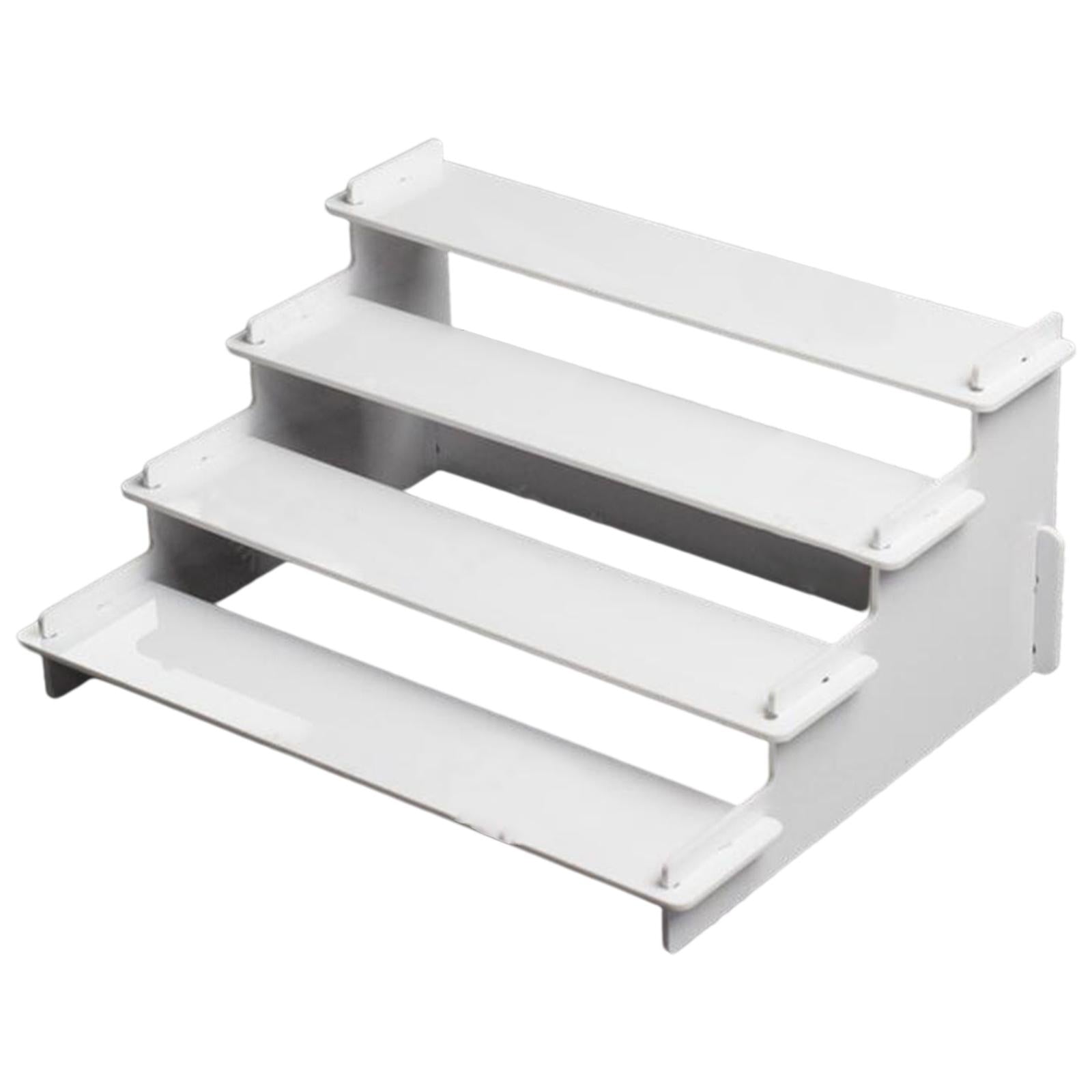 Acrylic Display Rack Makeup Cars Dolls Toy Counter Riser Stand 4 Layers C