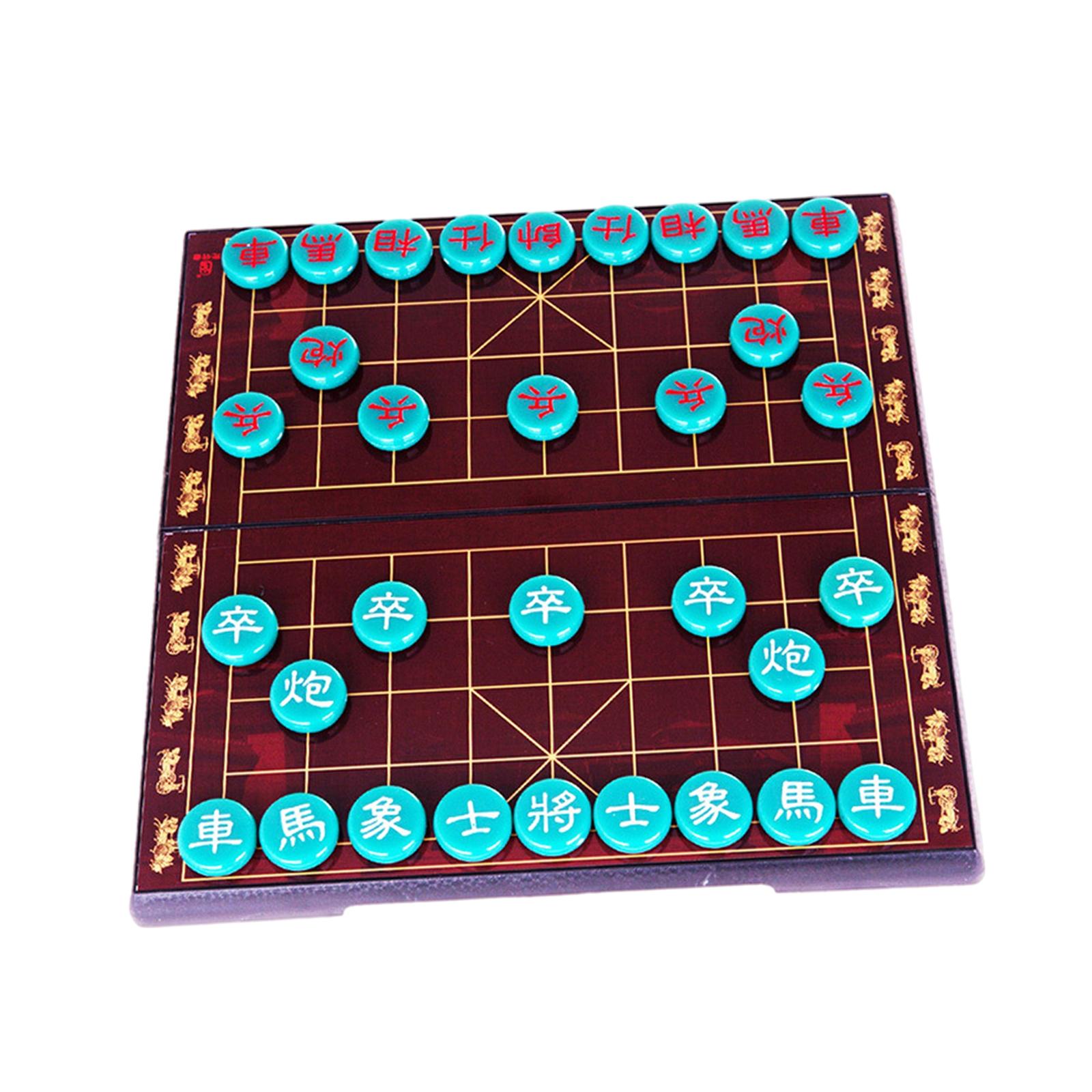 Chinese Chess Strategy Magnetic Large Size Resin Two Players Child