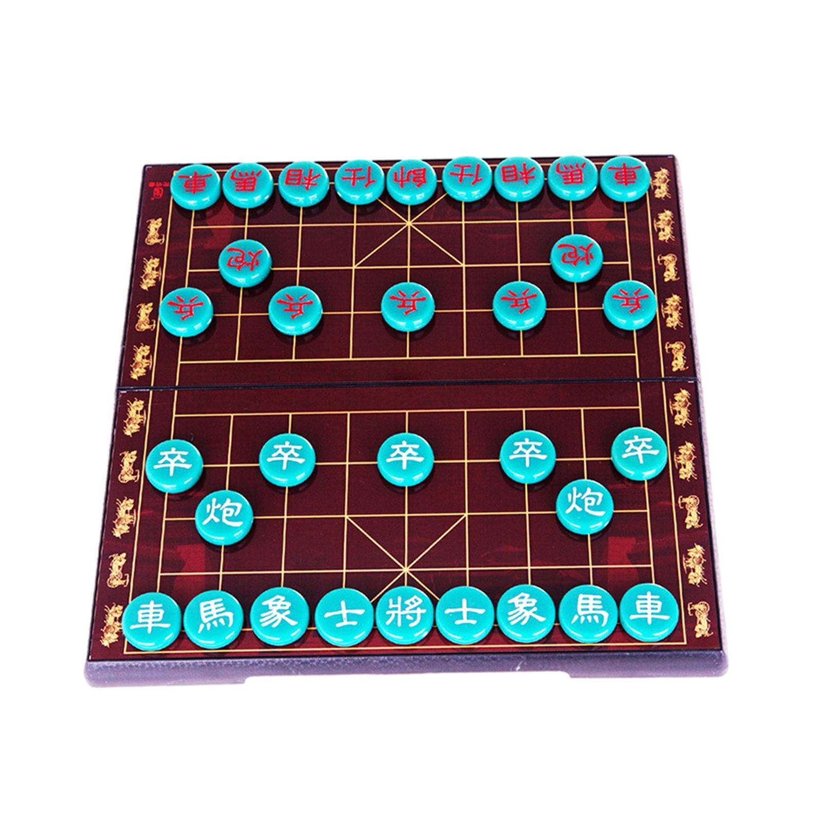 Chinese Chess Strategy Magnetic Large Size Resin Two Players Child