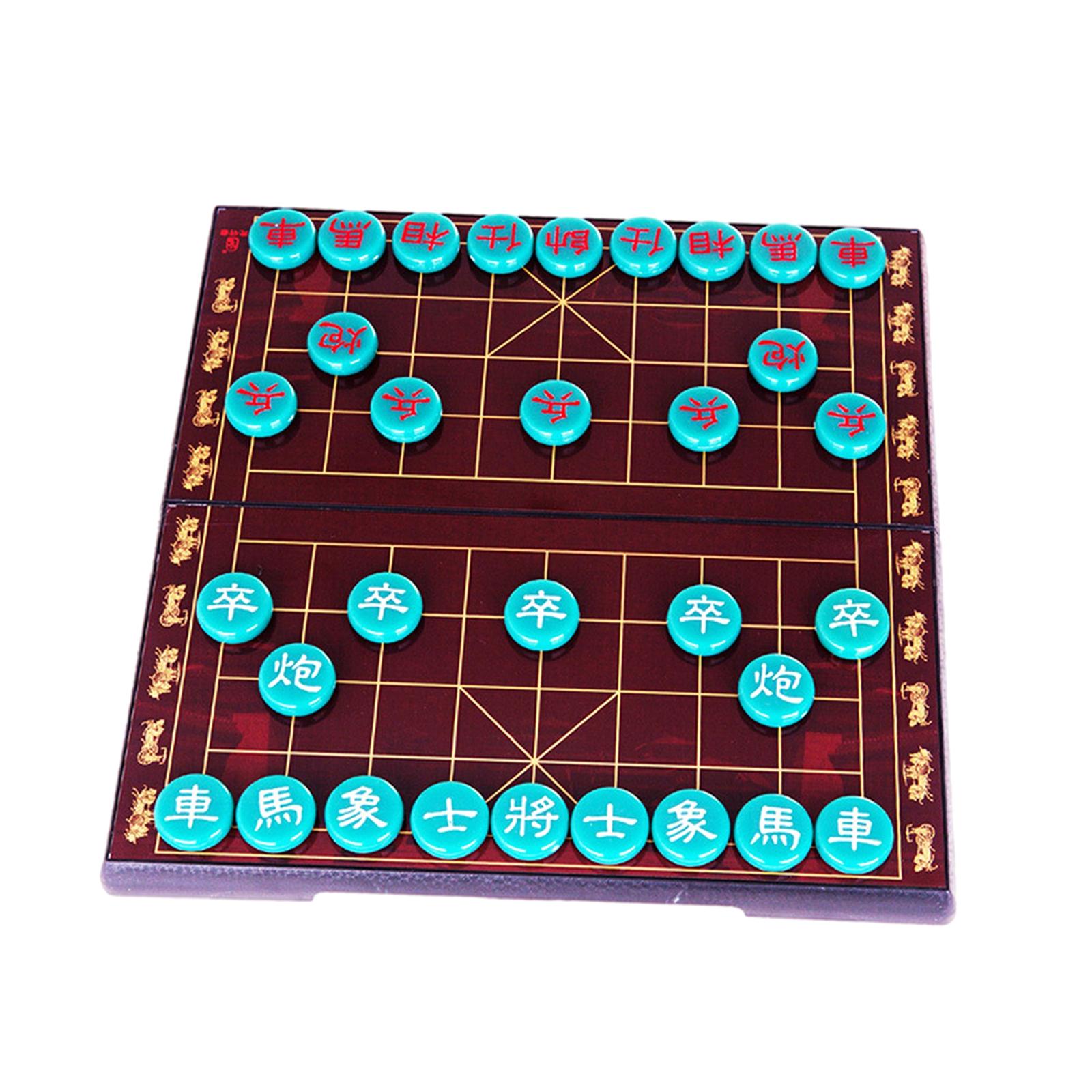 Chinese Chess Strategy Magnetic Large Size Resin Two Players Child