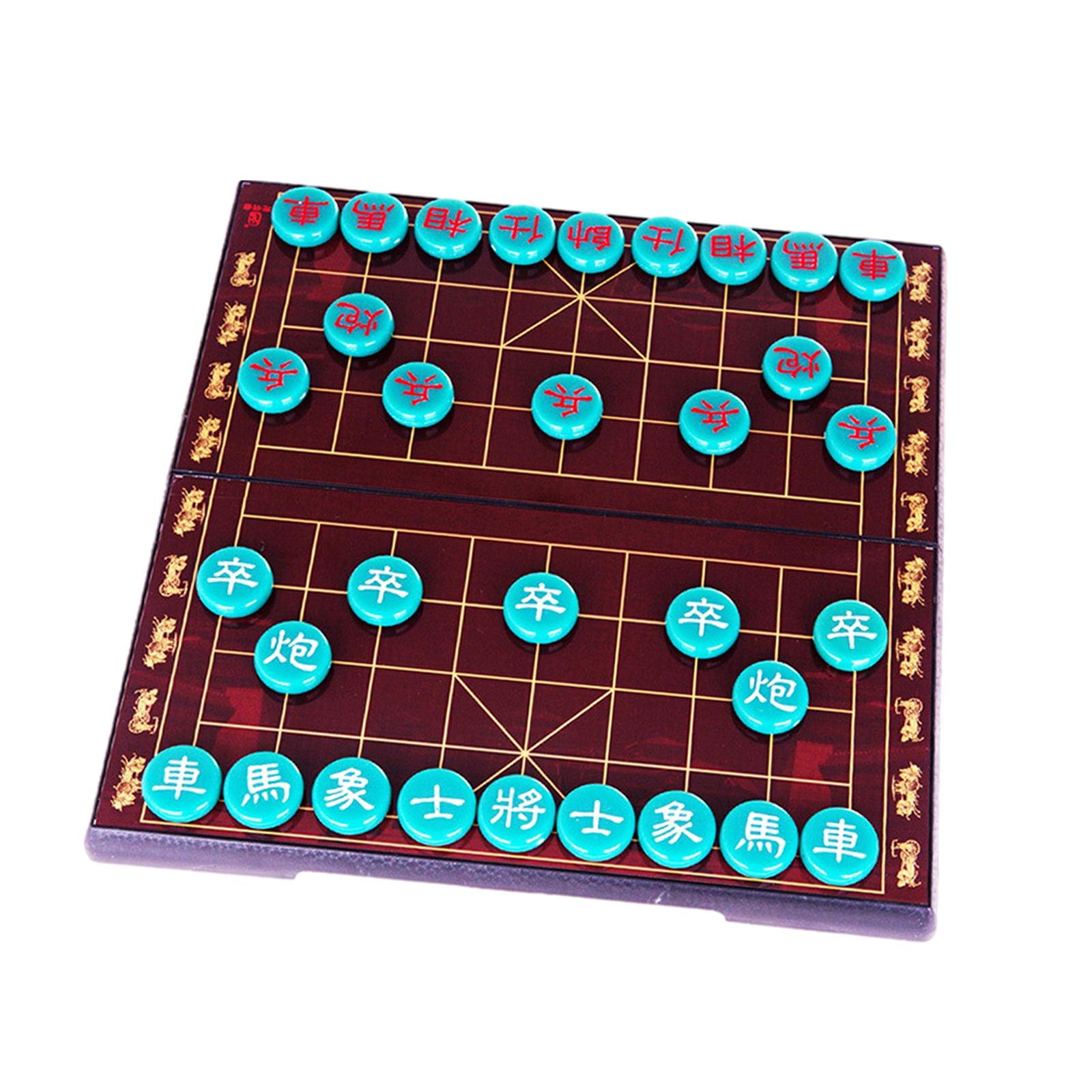 Chinese Chess Strategy Magnetic Large Size Resin Two Players Child