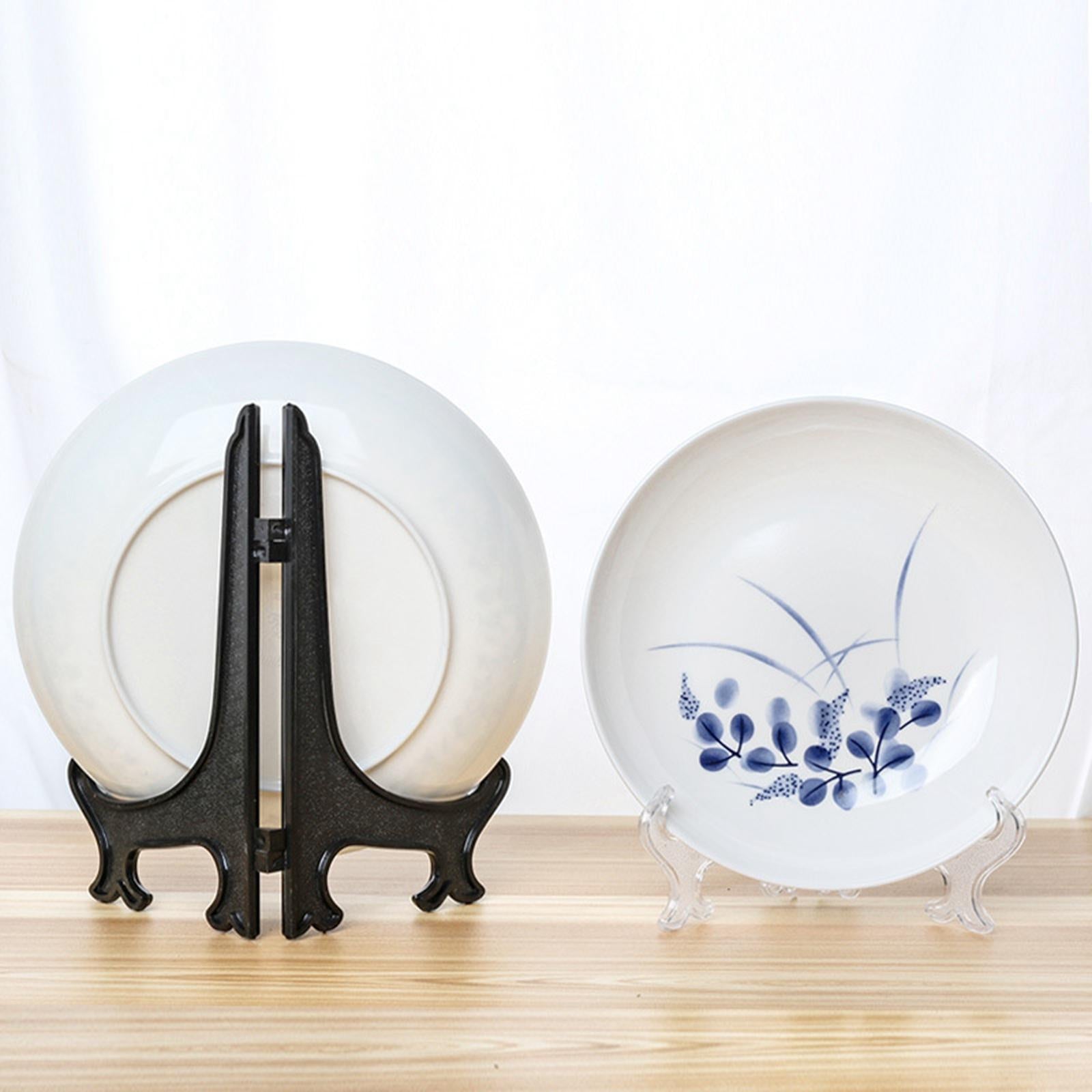 3xPlate Holder Display Stand Party Easels Holder Photo Dishes Stand 5 Inch