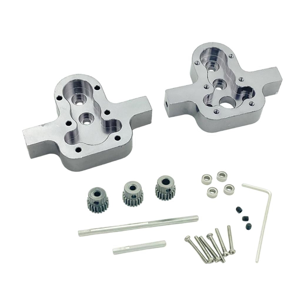 D90 Transfer Case Metal Upgrade Parts for 1/12 D90 D91 D96 MN98 99S titanium