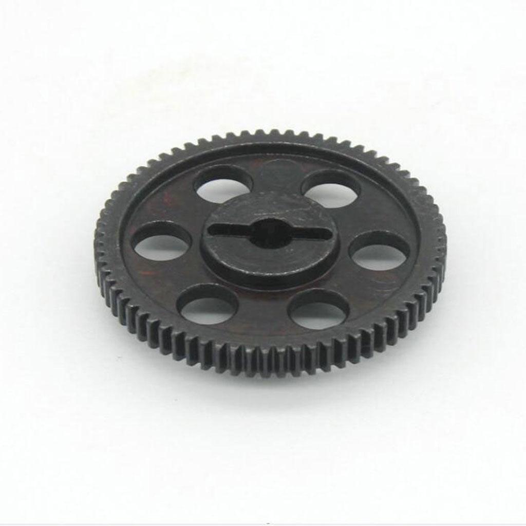 Black Steel Reduction Gear 70T Main Gear for LC Racing Ptg-2 1/10 RC Car