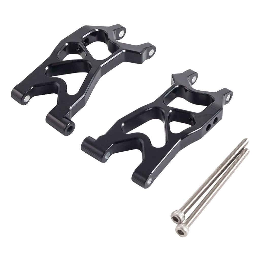 Aluminium Alloy RC Car A-Arms for 1/18 AXIAL JR AX90052 Racing Parts Black