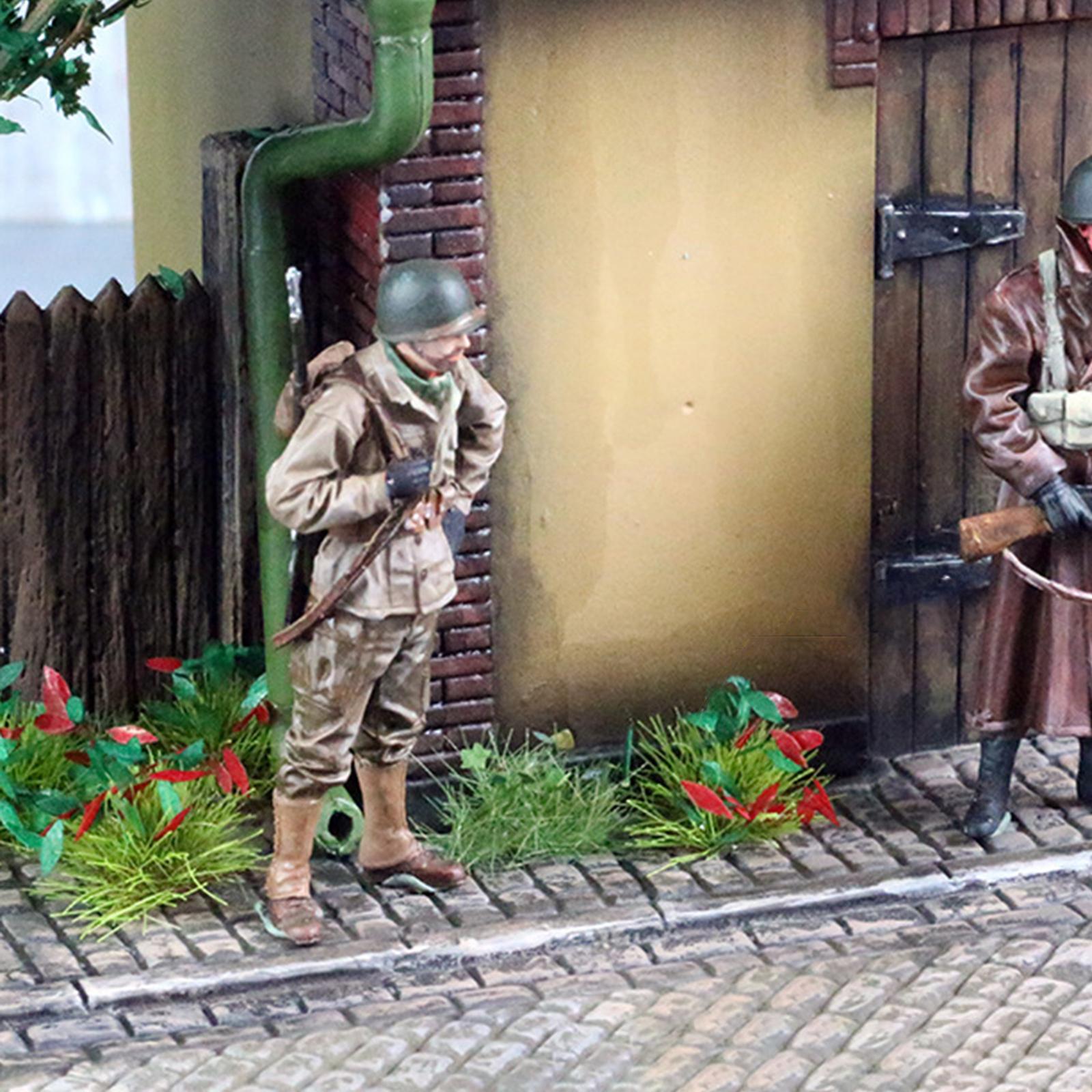 DIY Mini Materials Static Scenery Model Grass Tufts for Train 05