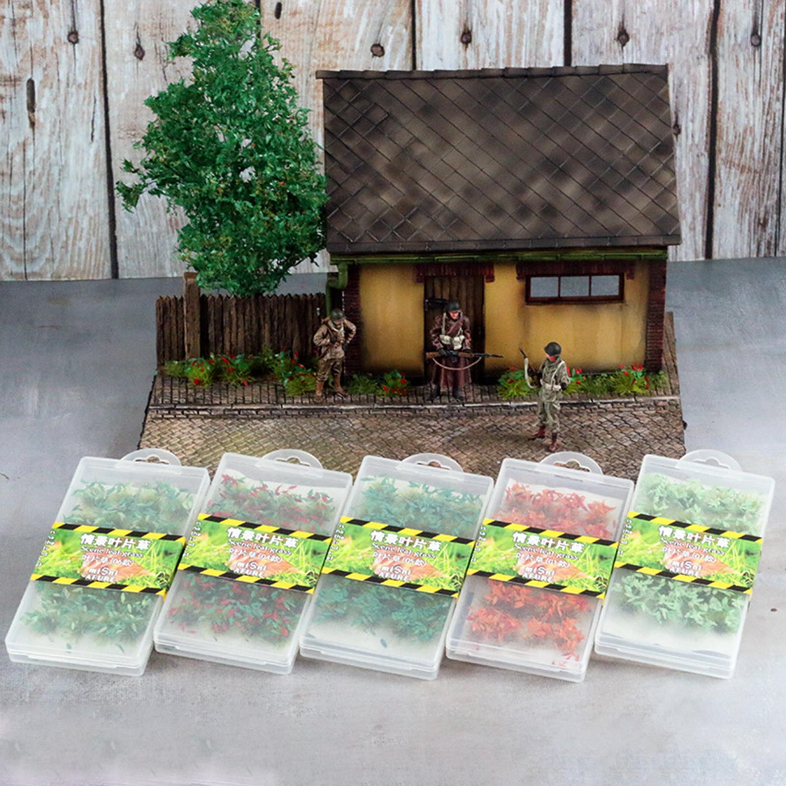 DIY Mini Materials Static Scenery Model Grass Tufts for Train 05