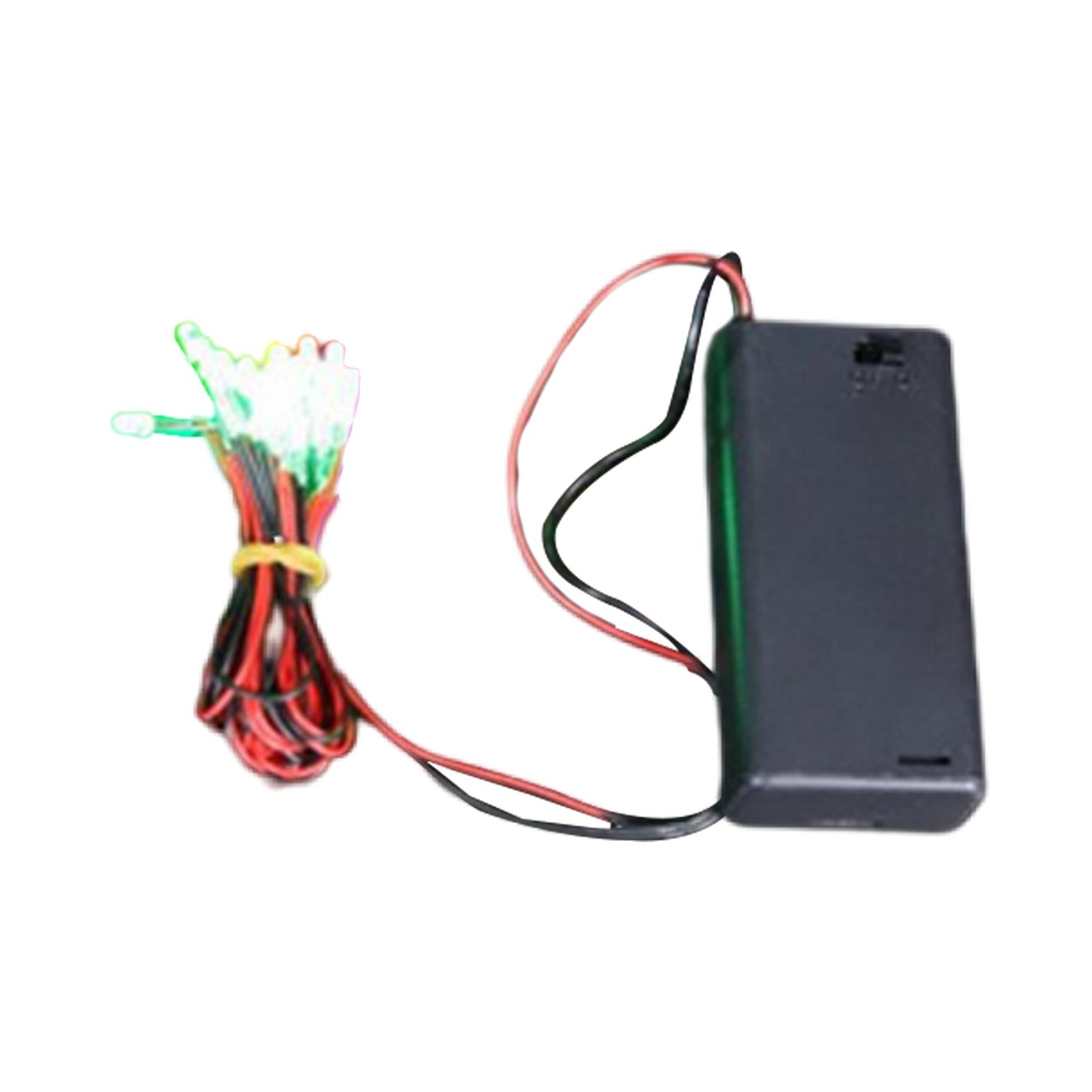 Colourful Light Strips for Action Figure Base Militaries Model Red