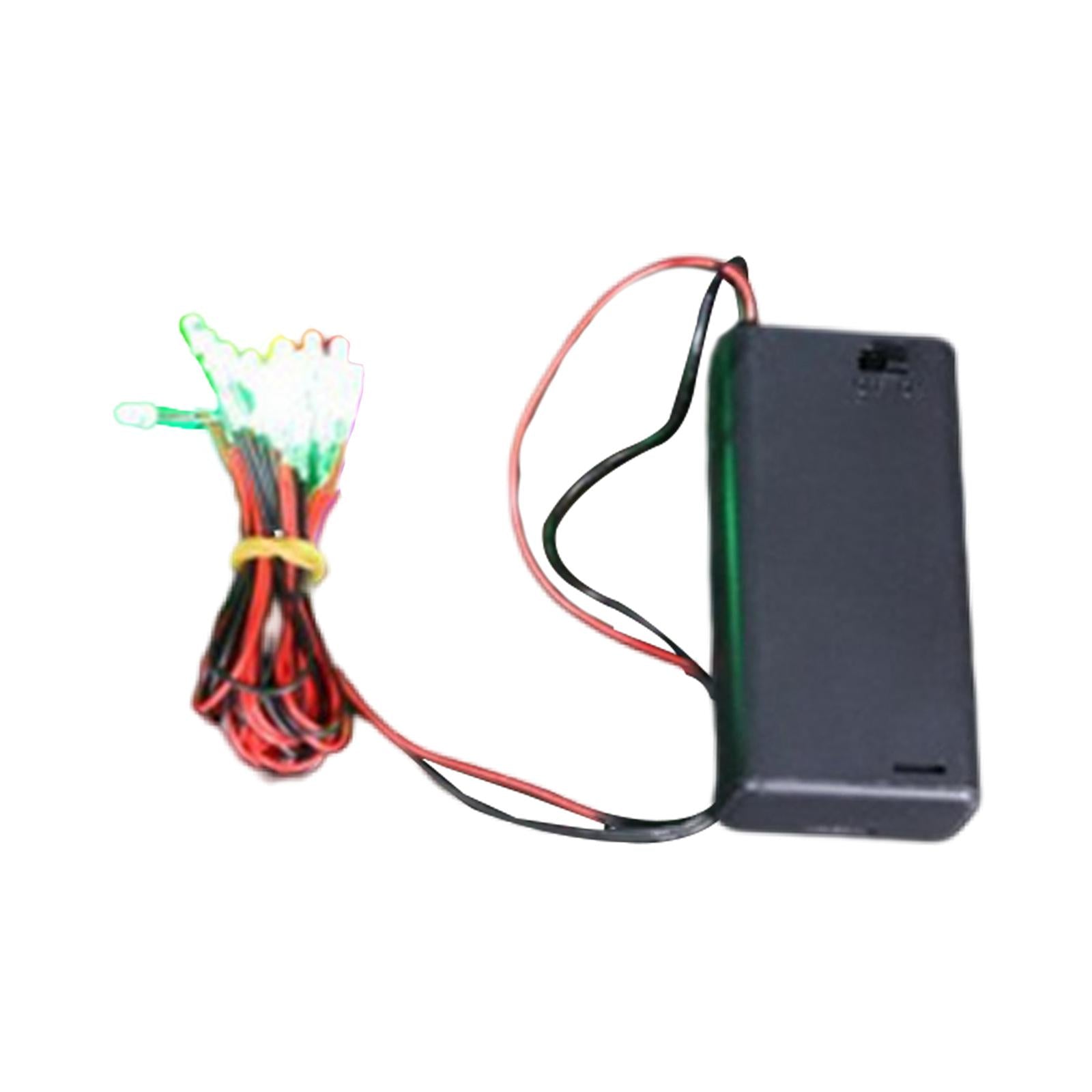 Colourful Light Strips for Action Figure Base Militaries Model Red