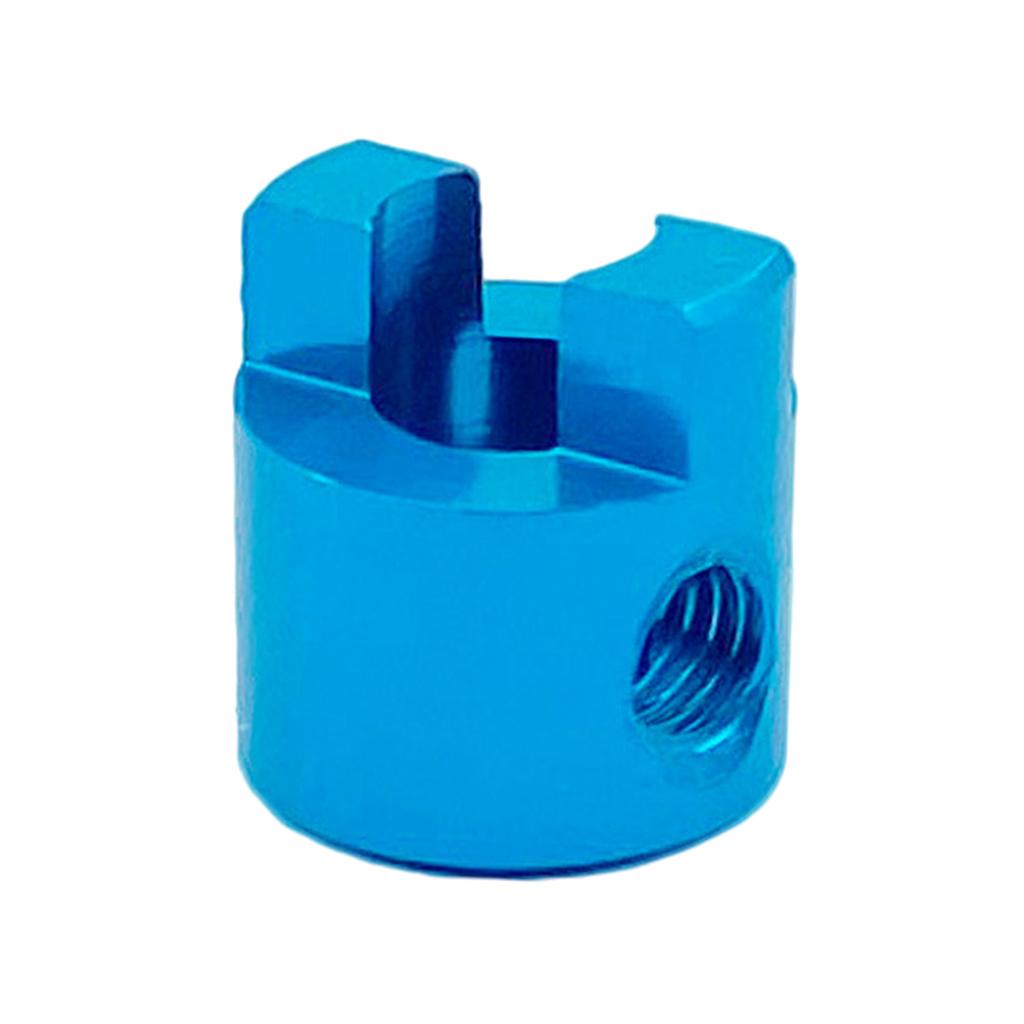 3xRC Boat Drive Metal Dog Shaft for RC Boat Drive Shaft Parts 4mm blue