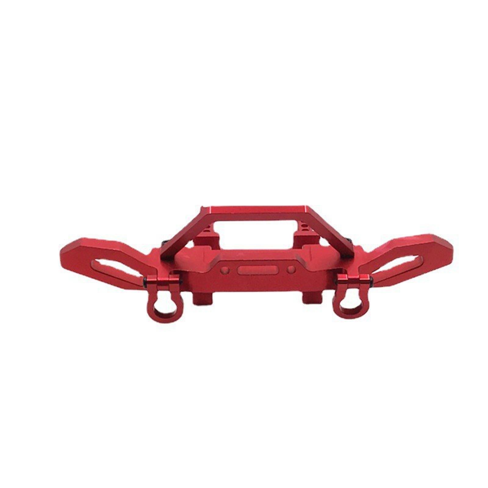 Aluminum Alloy Front Bumper Replacements for MN86 Model Buggy DIY Modified Red