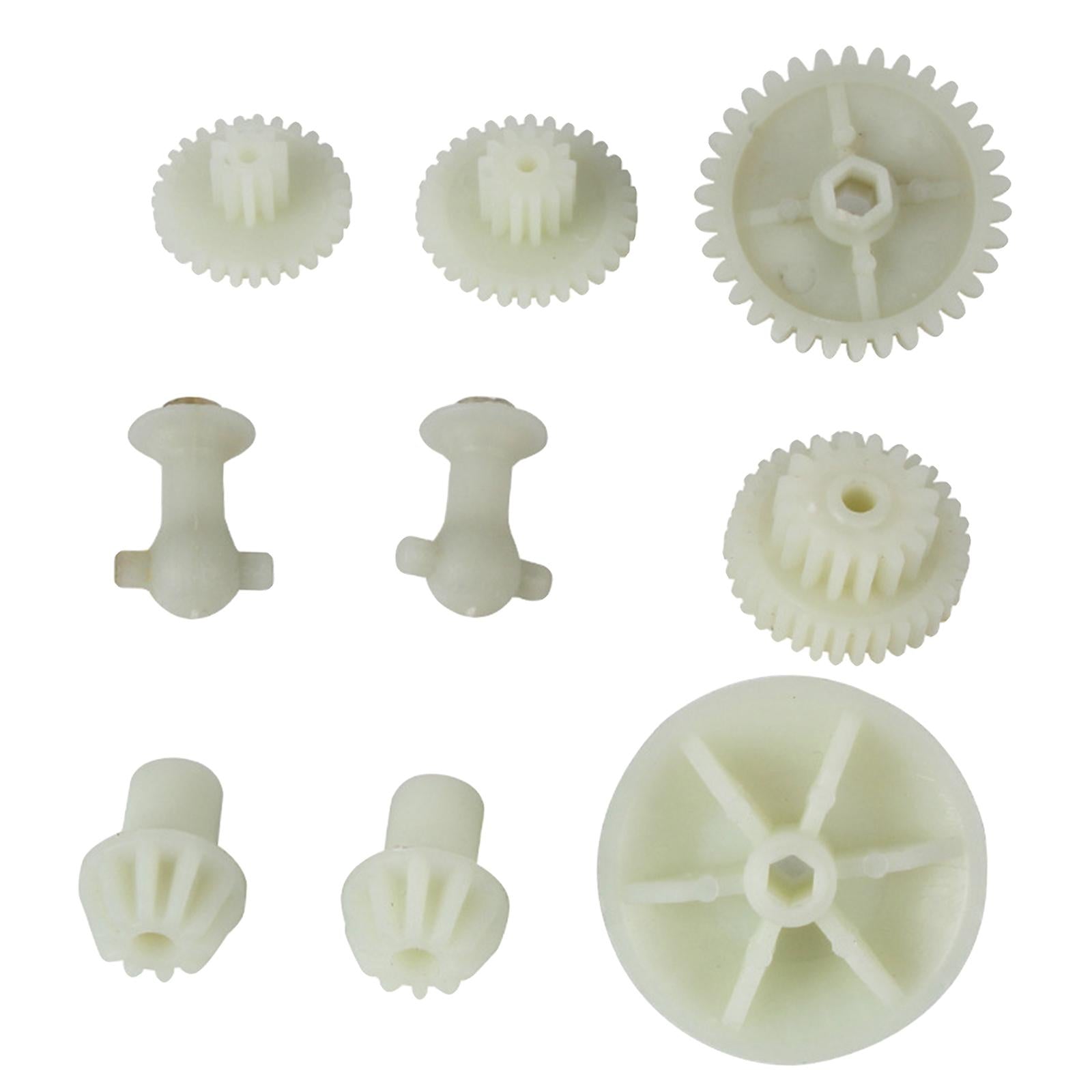 9x 1:10 Plastic Gear Set Model Buggy Vehicles RC Hobby Car DIY Upgrade