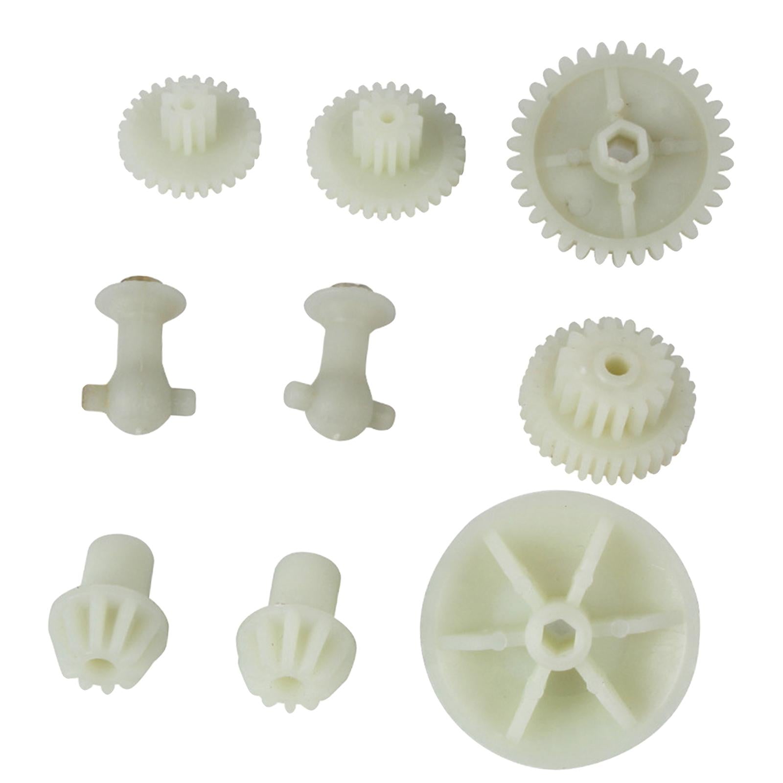 9x 1:10 Plastic Gear Set Model Buggy Vehicles RC Hobby Car DIY Upgrade