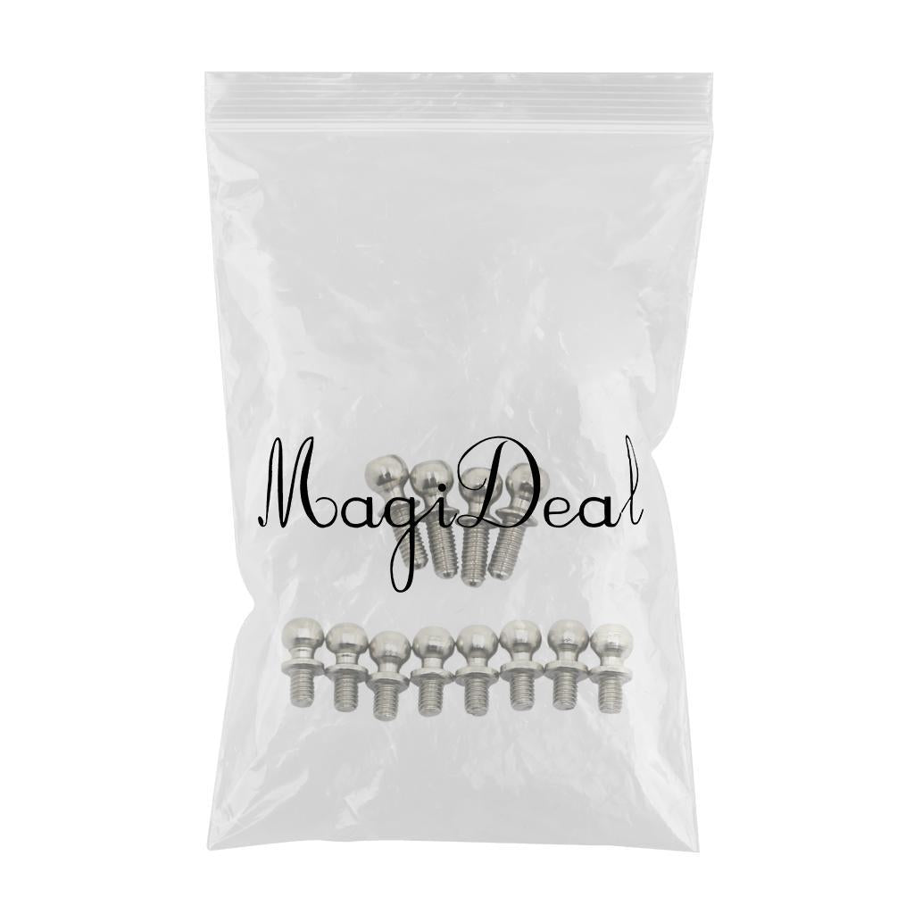 2xRC Car Ball Head Screw for Wltoys 144001 124016 124017 124018 124019 Adults