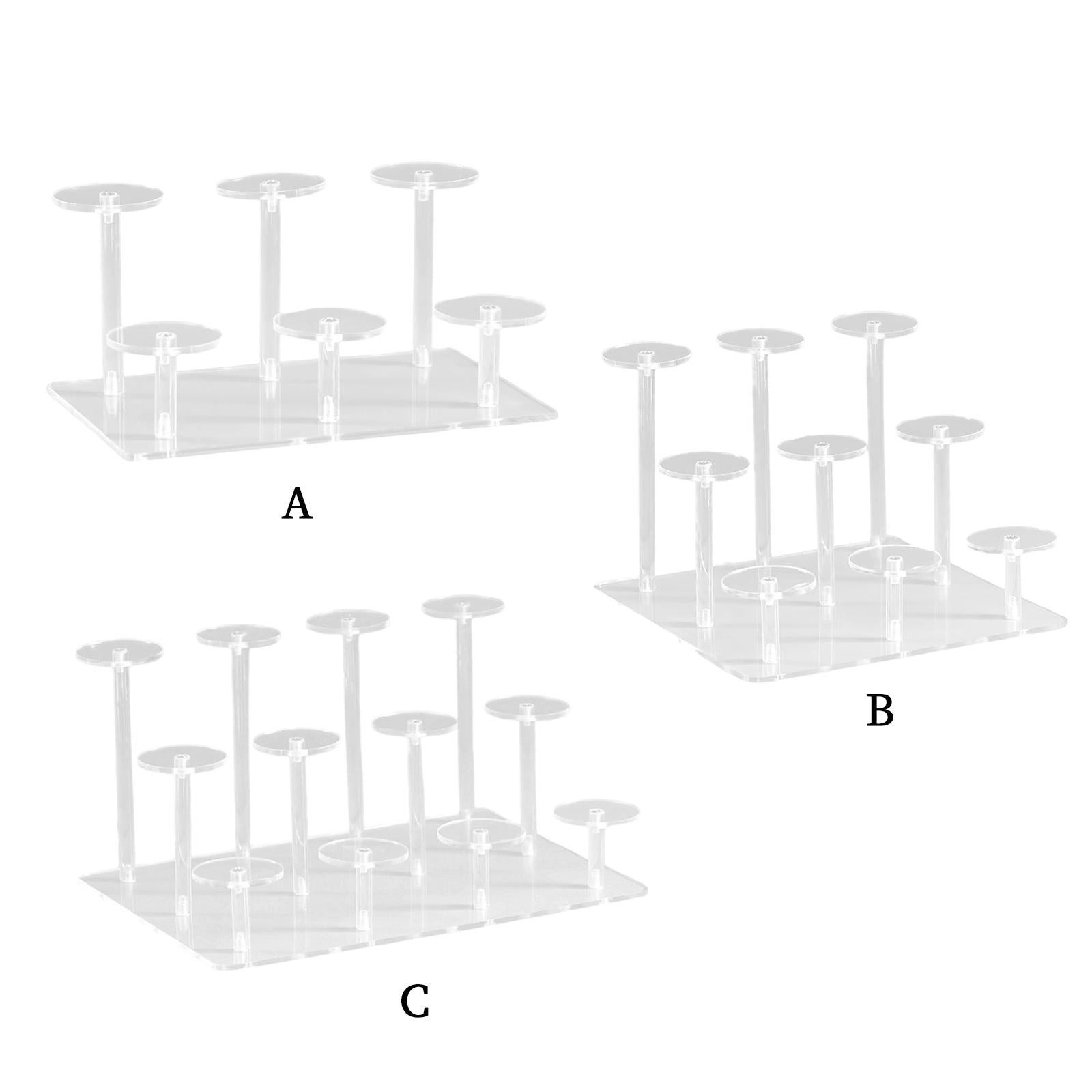 Clear Action Figure Display Stand Display Base for Doll Model Action Figure 6