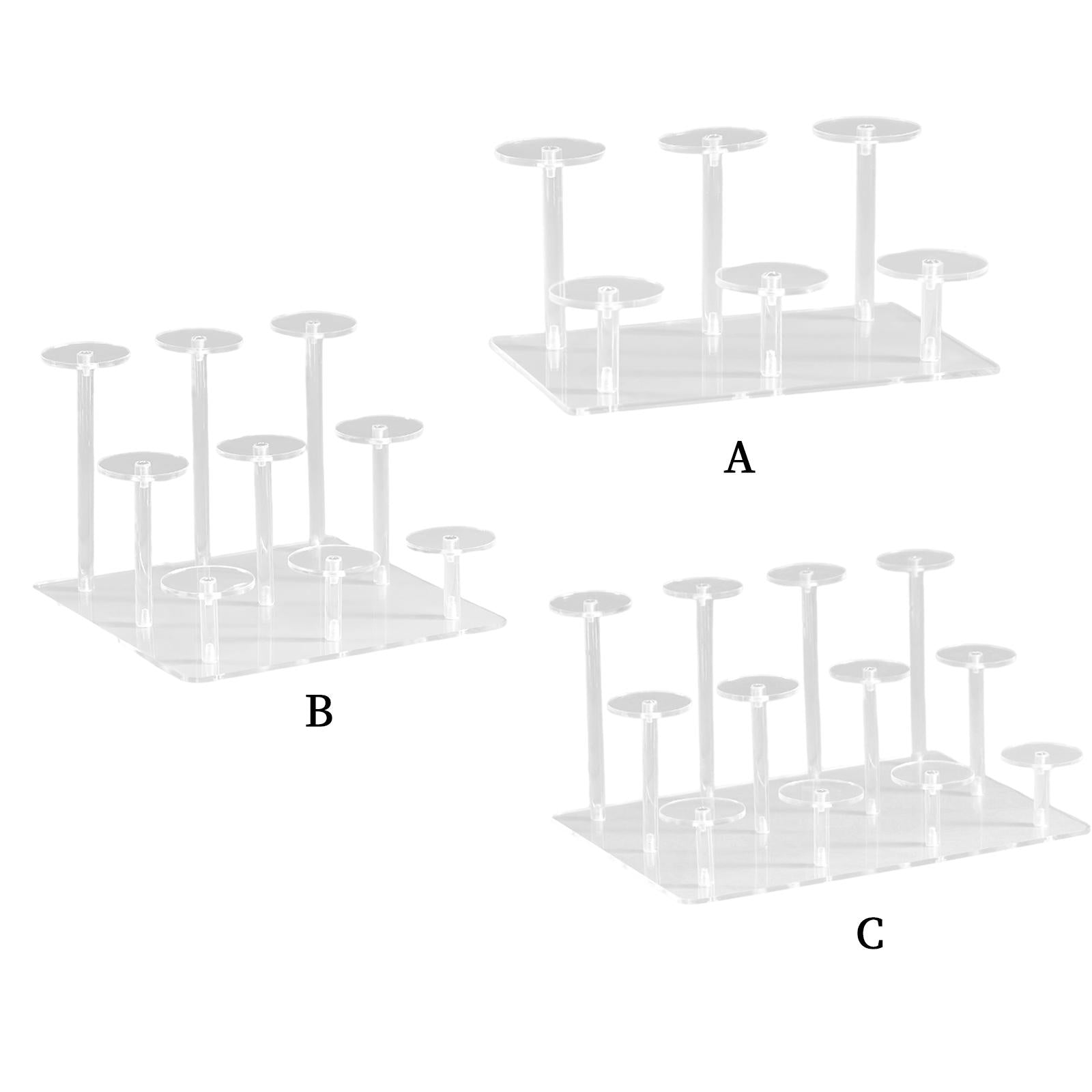 Clear Action Figure Display Stand Display Base for Doll Model Action Figure 6