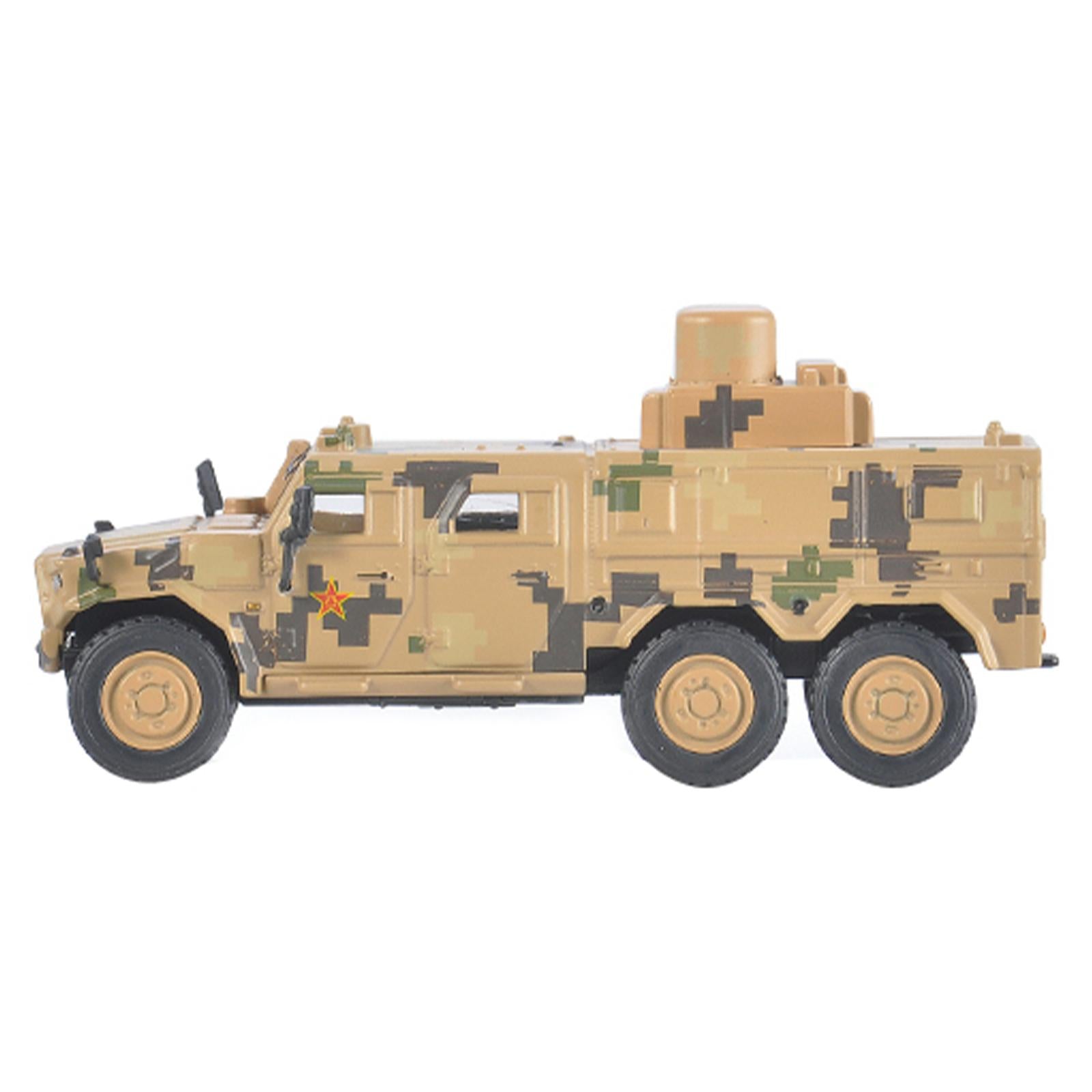 Diecast Model Car 1:64 Diorama Display Simulation Information Combat Vehicle