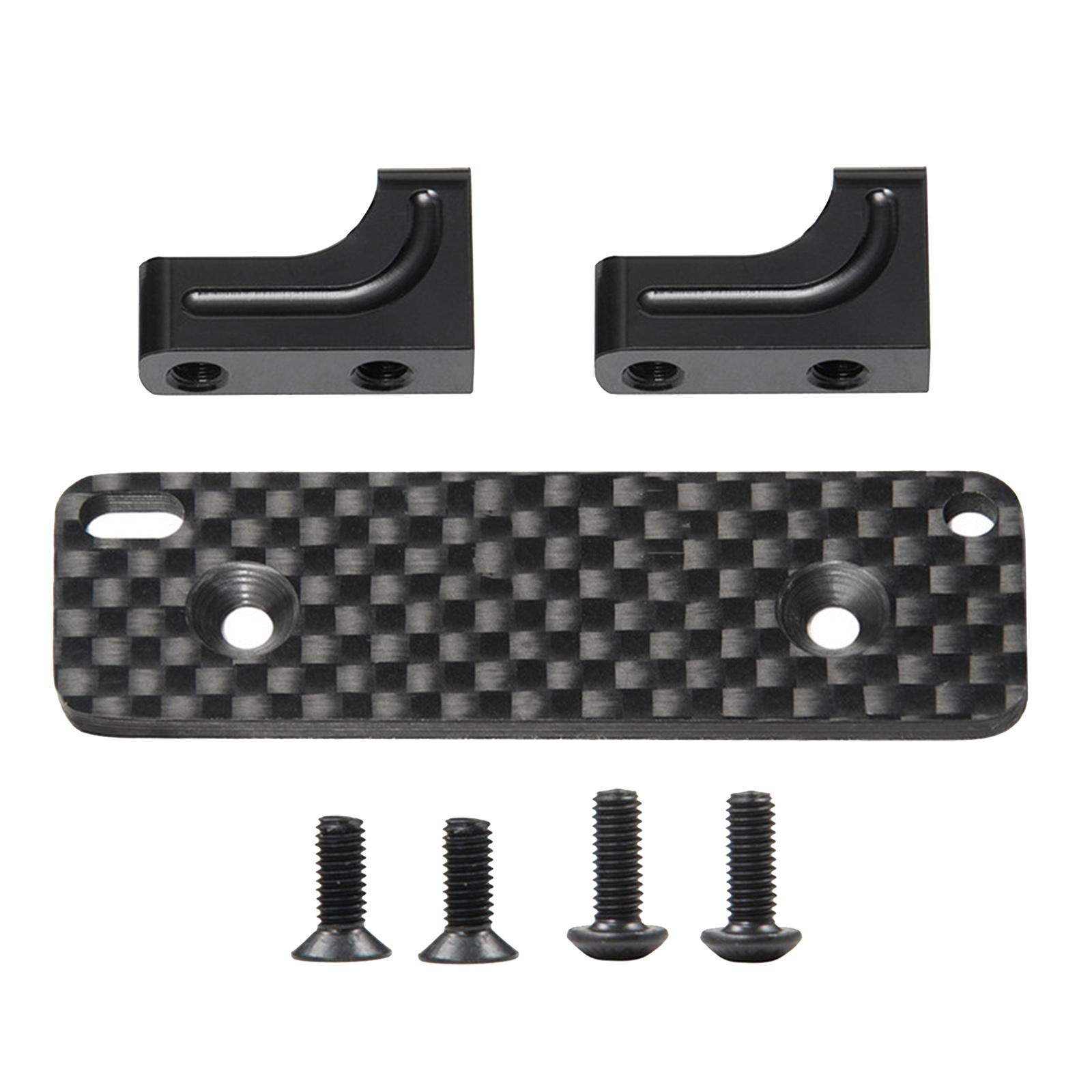 Carbon Fiber Servo Mount for Wraith RR10 90048 1:10 Scale RC Crawler Parts
