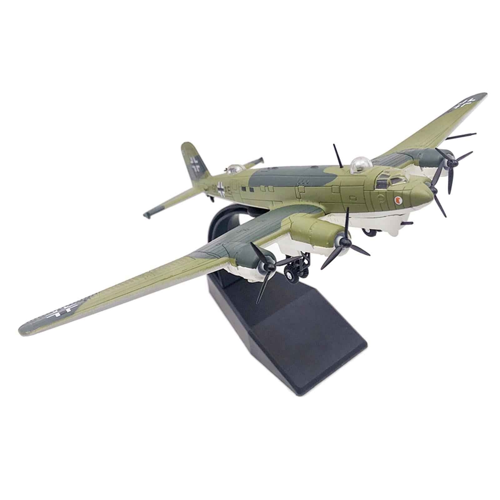 Diecast Aircraft Model 1/144 Decoration Gift Alloy for FW200 Desktop Home