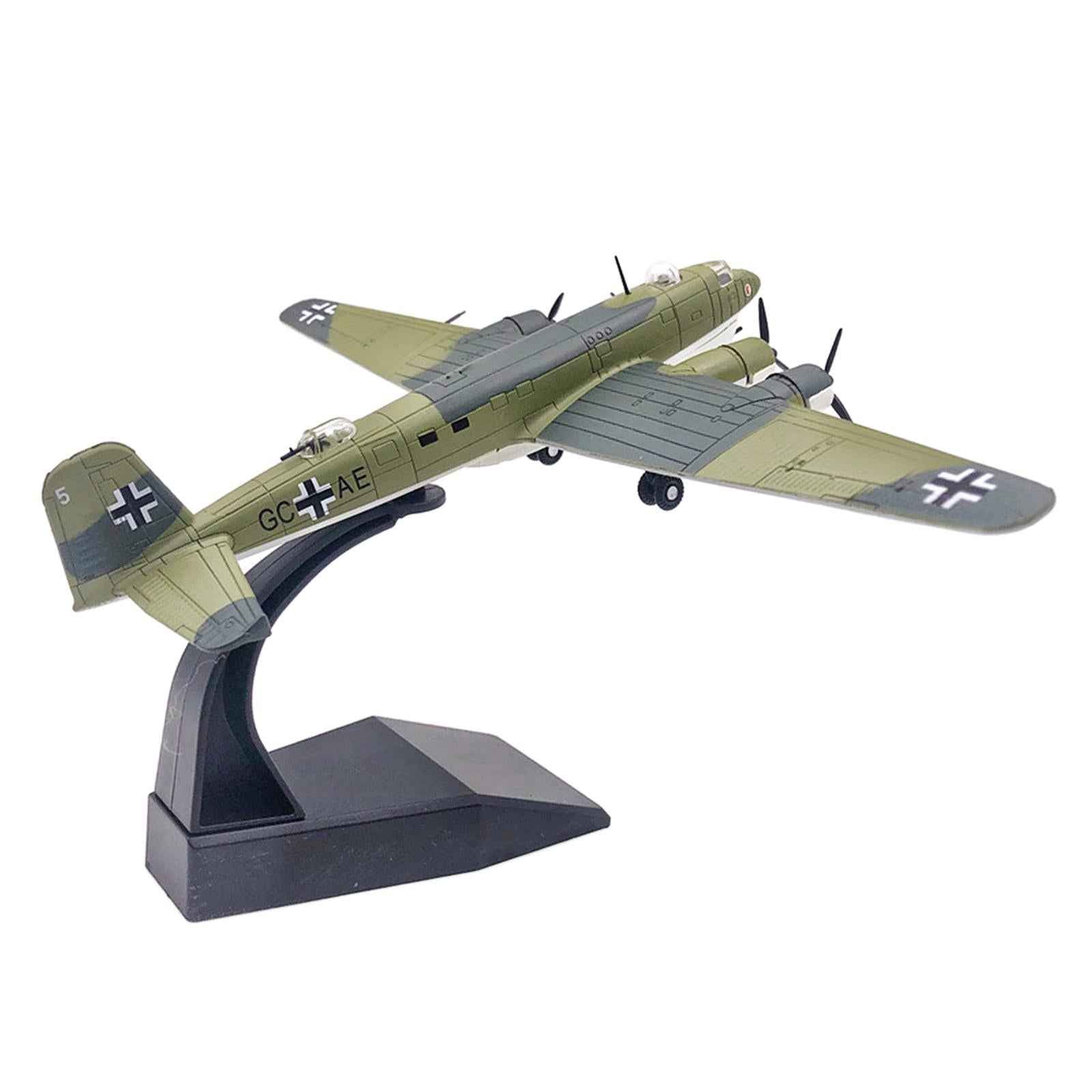 Diecast Aircraft Model 1/144 Decoration Gift Alloy for FW200 Desktop Home