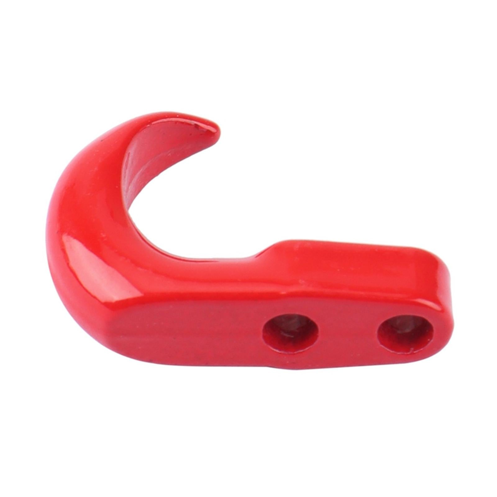 4x2x 1/24 Tow Shackle Rescue Hook Spare for Axial SCX24 Trucks Accessories Red