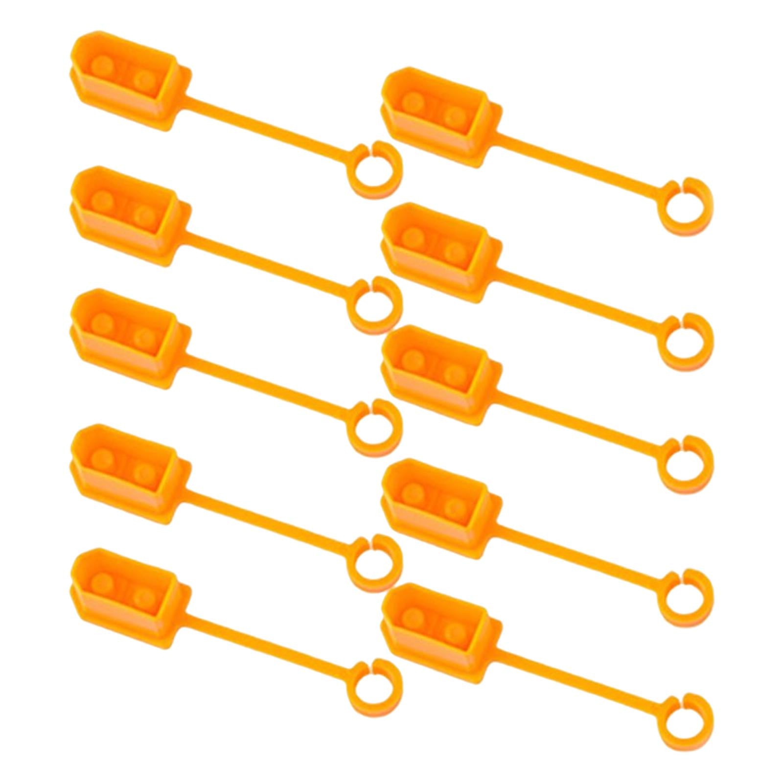4xXT60 Male Female Plug Dust Protector Shell for Lipo Battery yellow