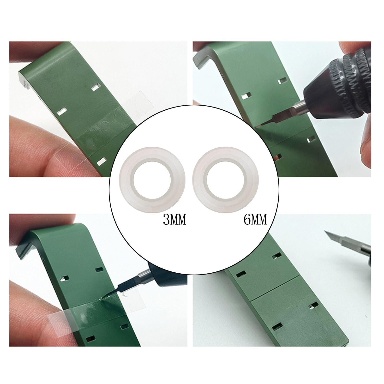 2xScribing Tape High Precision Model Masking Tape for Model Accessory 3MM