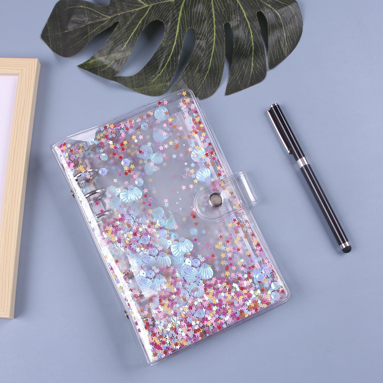 4xA6 Folder Smooth Detachable Design for Stationery Supplies Writing Diaries