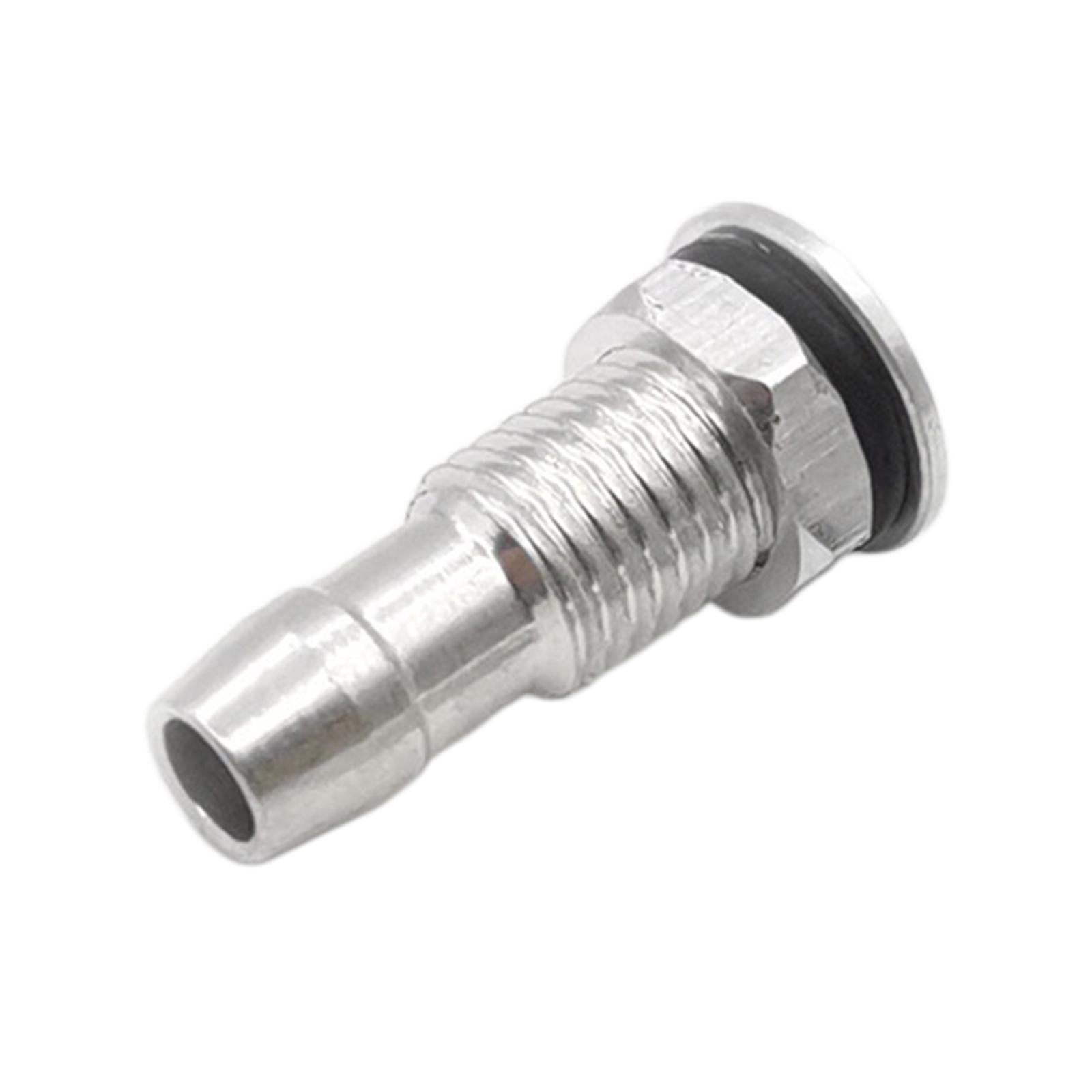 4xRC Boat Water Nipple High Reliability for Electric Gasoline Boat M8 Silver