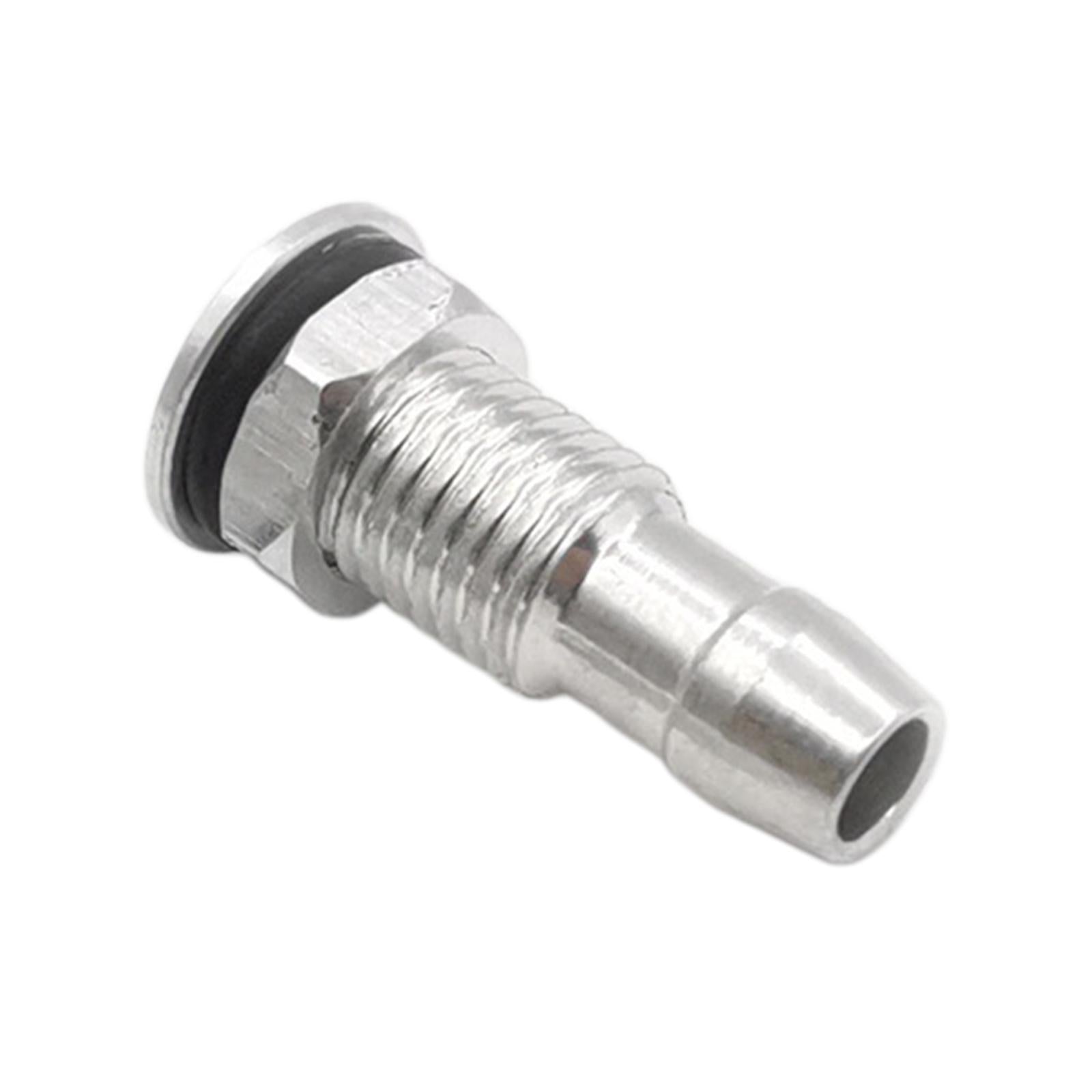 2xRC Boat Water Nipple High Reliability for Electric Gasoline Boat M8 Silver