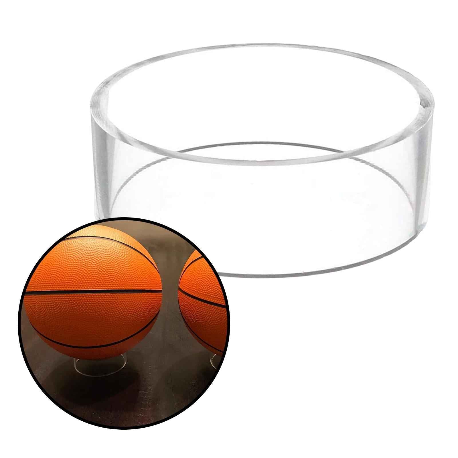 Acrylic Ball Display Holder Rack Storage for Baseball Bowling Softball