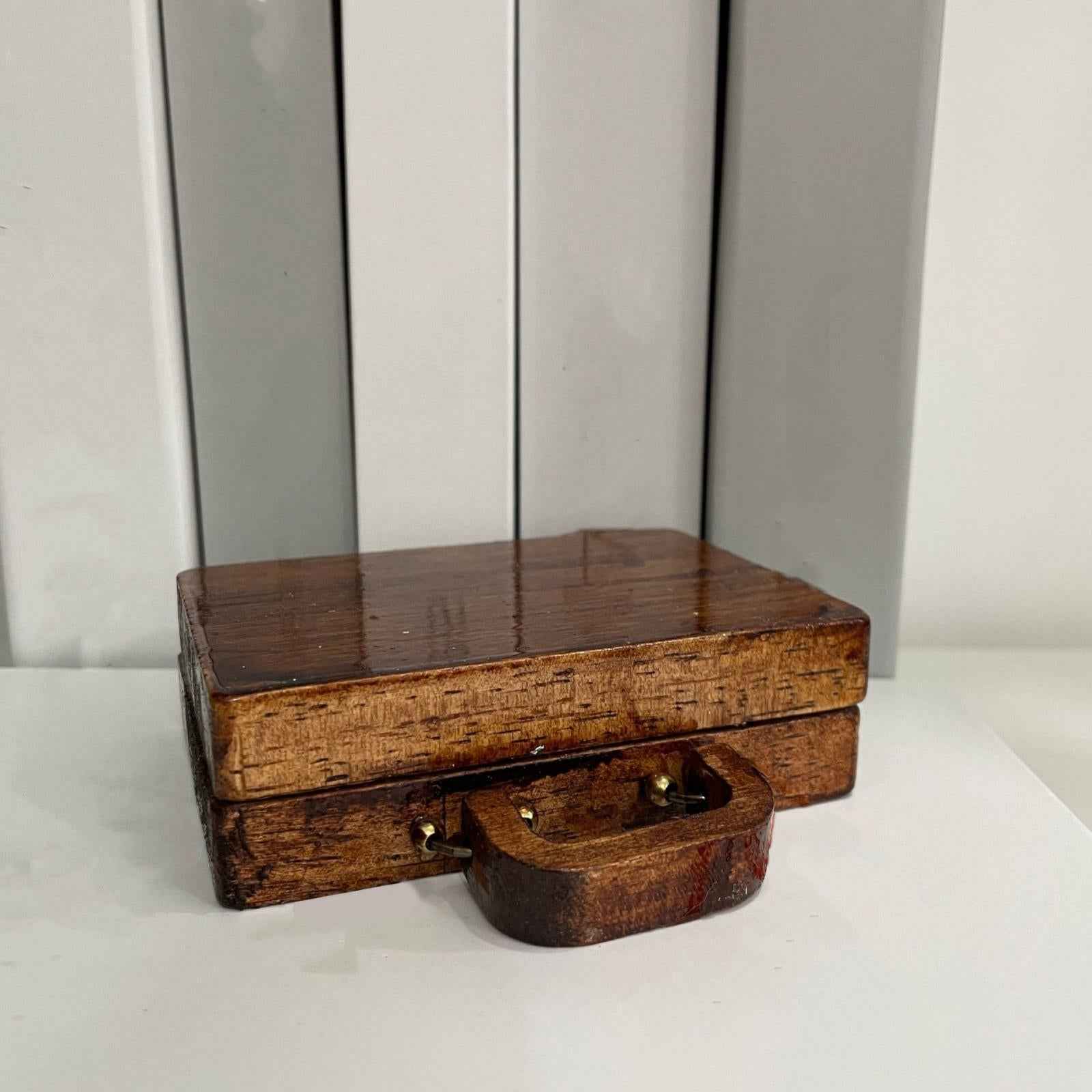 Wooden Rock Collection Box Vintage Retro Fashion for Classroom Home Teaching