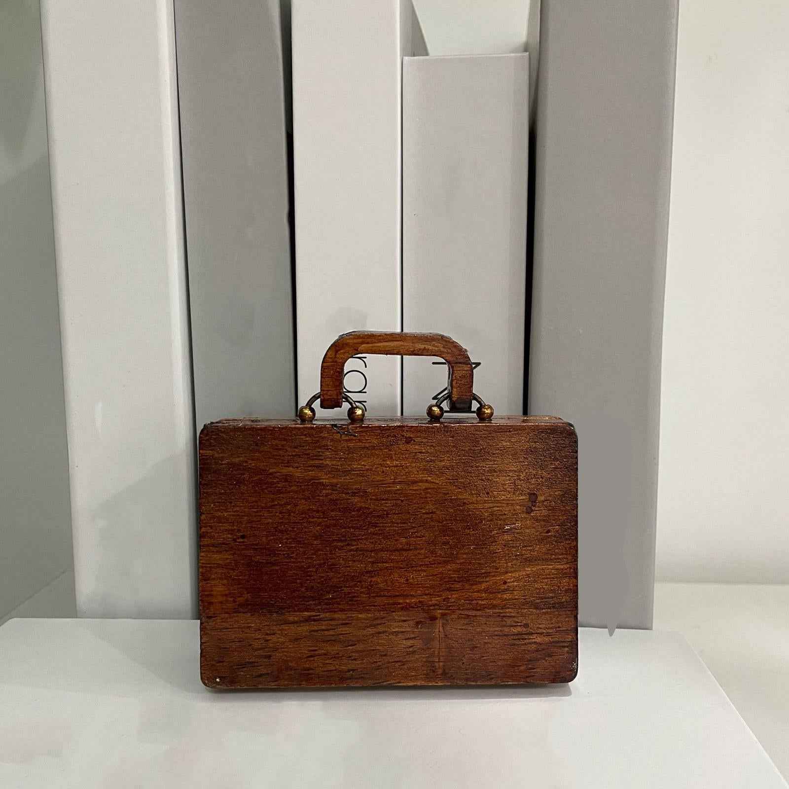 Wooden Rock Collection Box Vintage Retro Fashion for Classroom Home Teaching