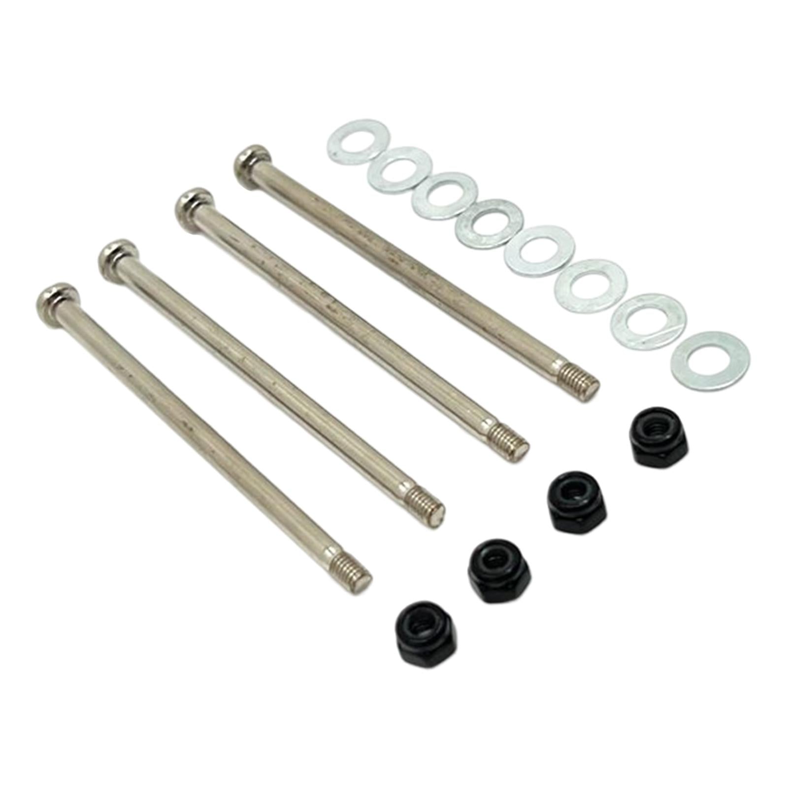 3x4 Pieces 1/10 RC Swing Arm Fixing Screws for 104001 RC Car Modification