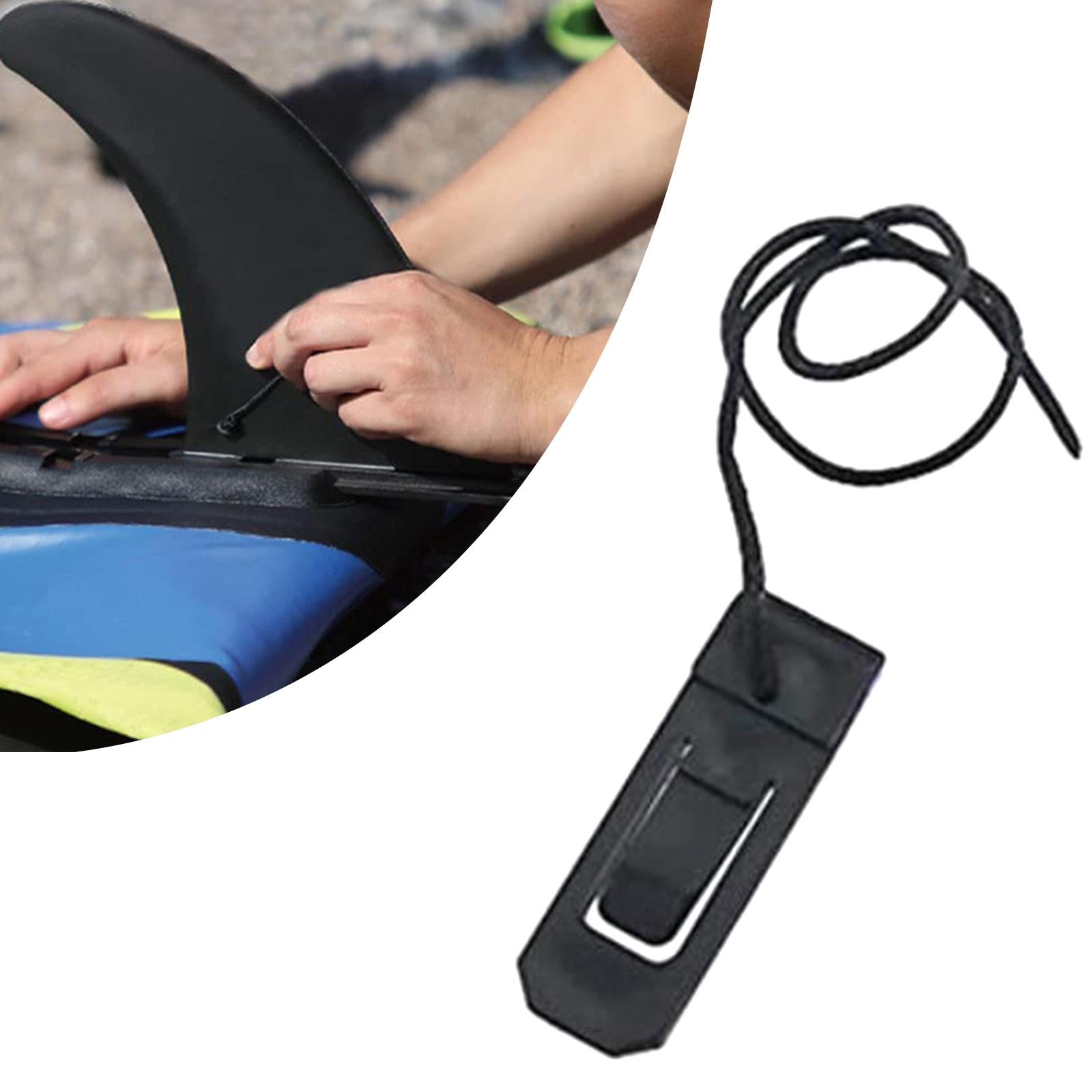 4xLightweight Longboard Surfing Fin Clip Water Separator for Outdoor Diving
