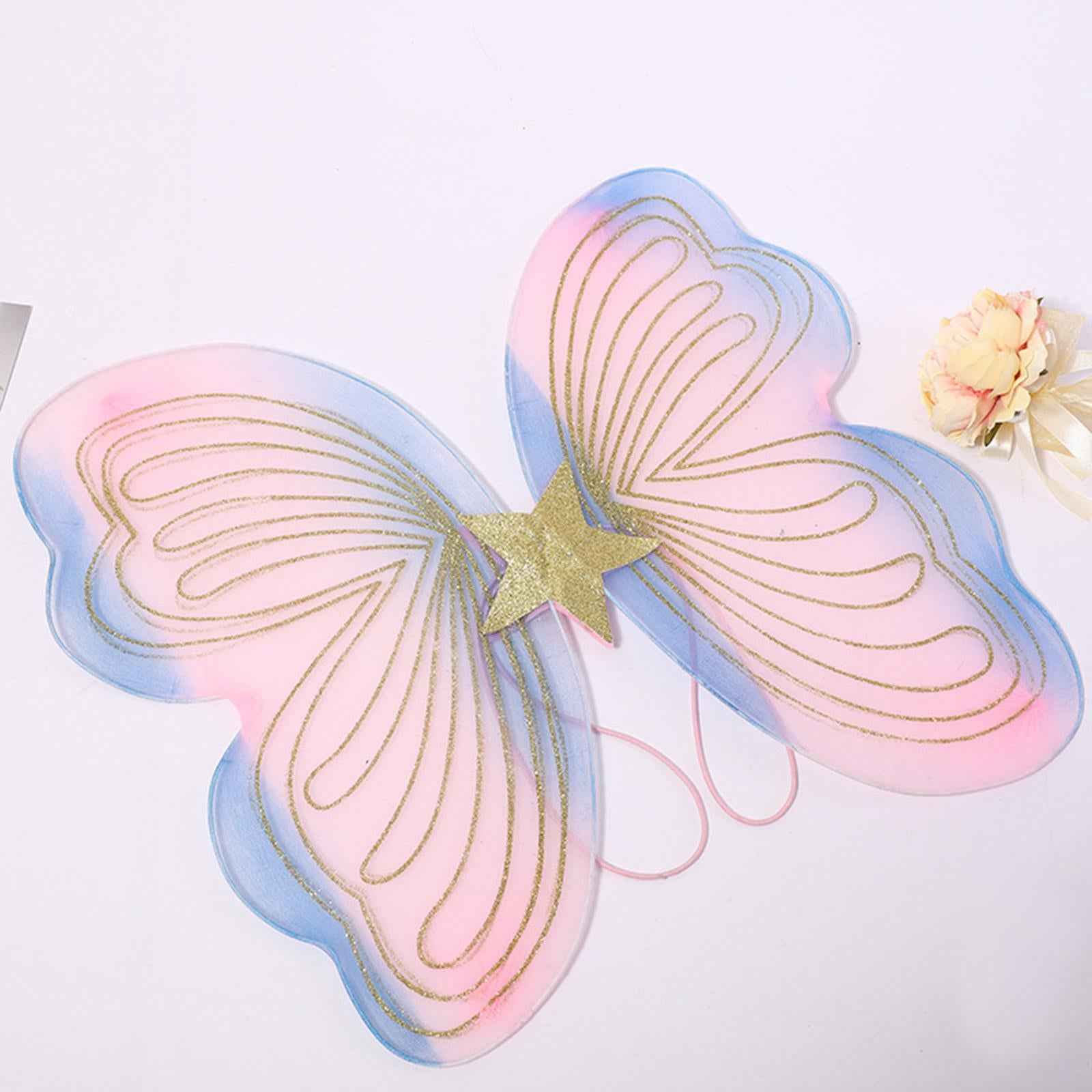 Girls Butterfly Wing Fairy Angel for Theme Party Supplies Cosplay Kids