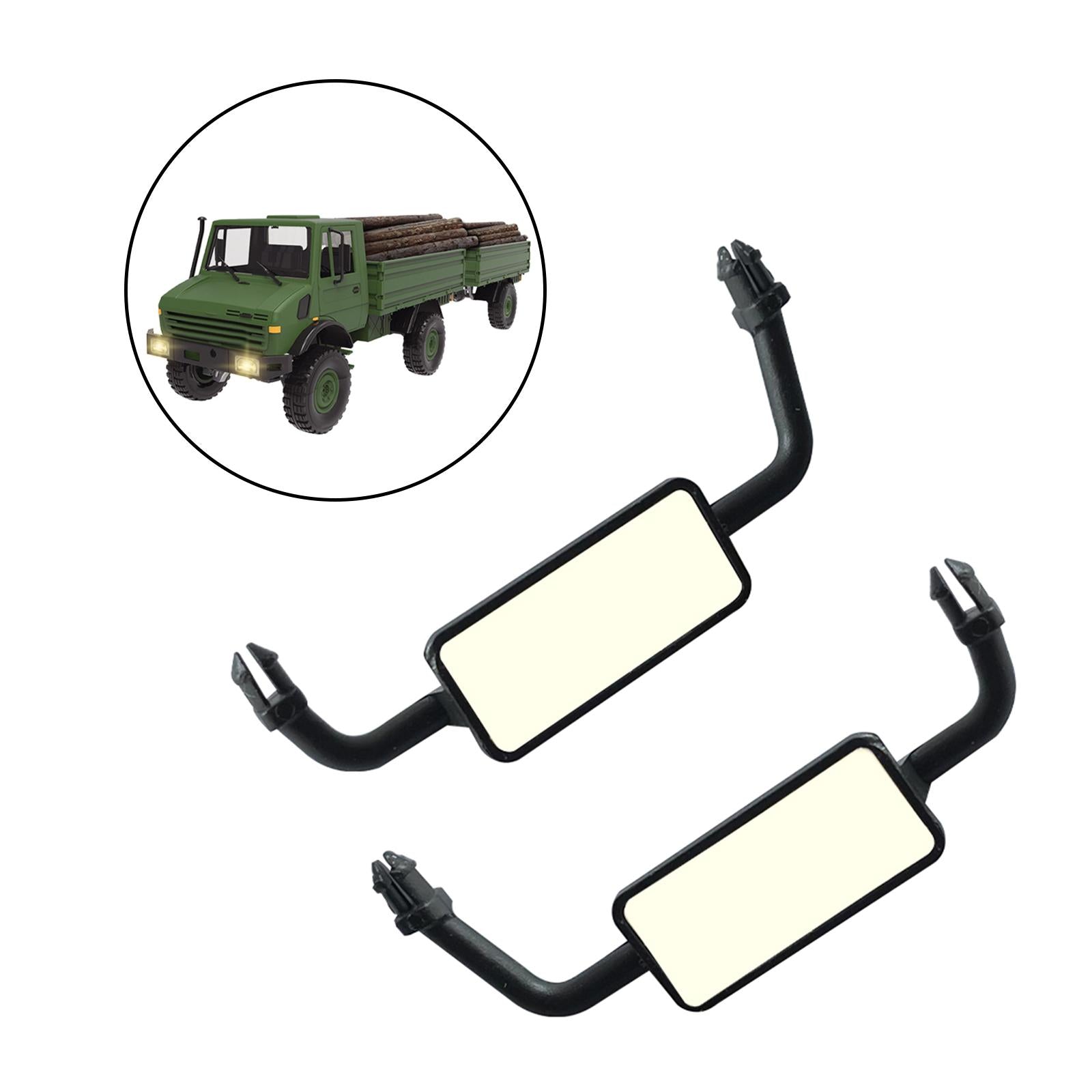 2xDIY Modification Accessories Accs Decor for 1/12 Scale RC Trailer Car Part