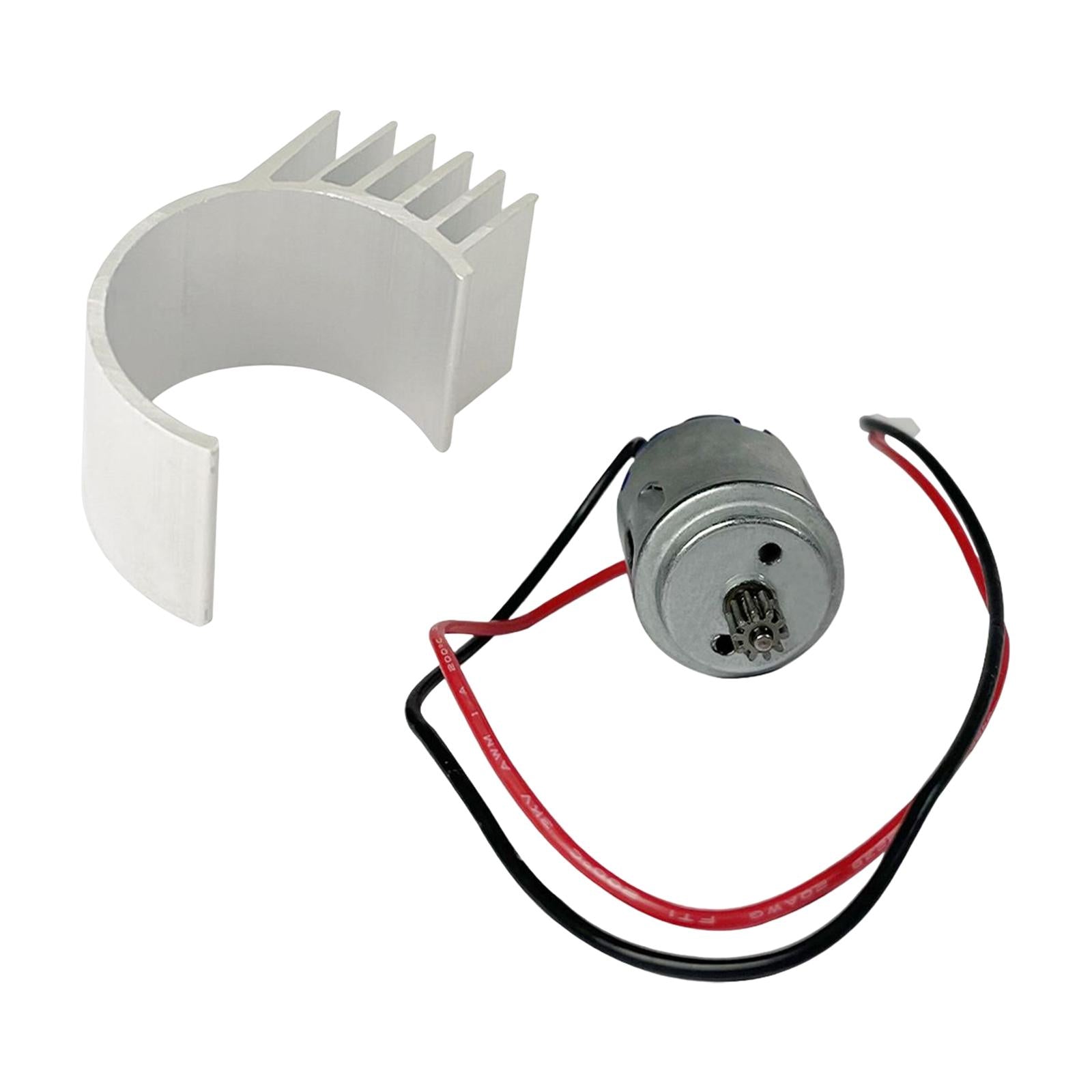 2xAccessories Set Replaces for 1/12 RC Carwler Car Upgrade DIY Modification 260 Motor