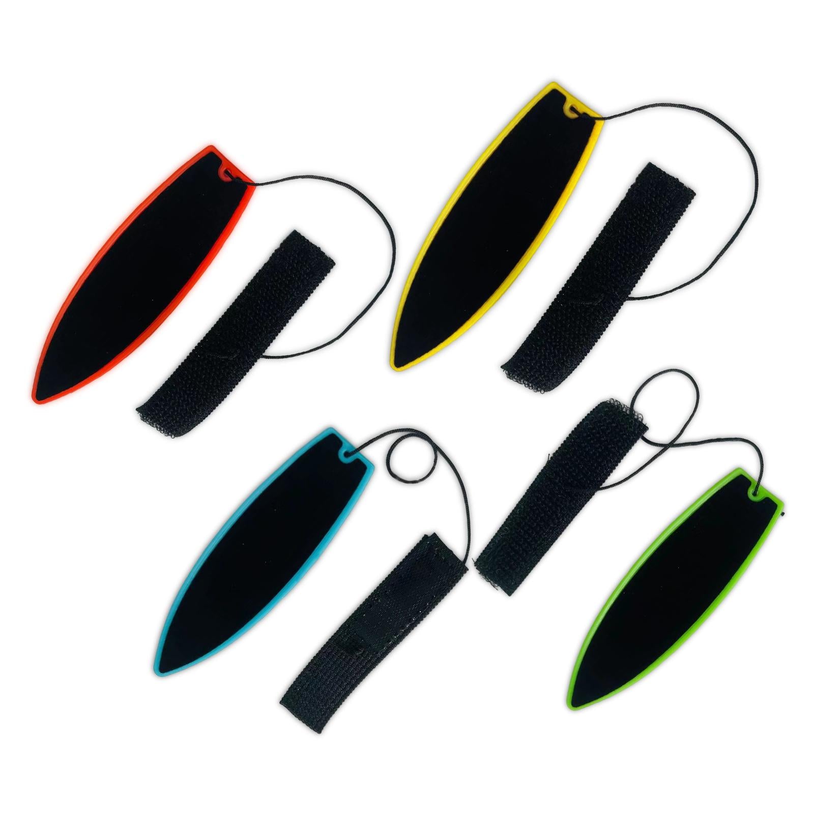 3xMini Skateboard Fingerboards Educational Mini Toys Set Motor Skills for Game Red