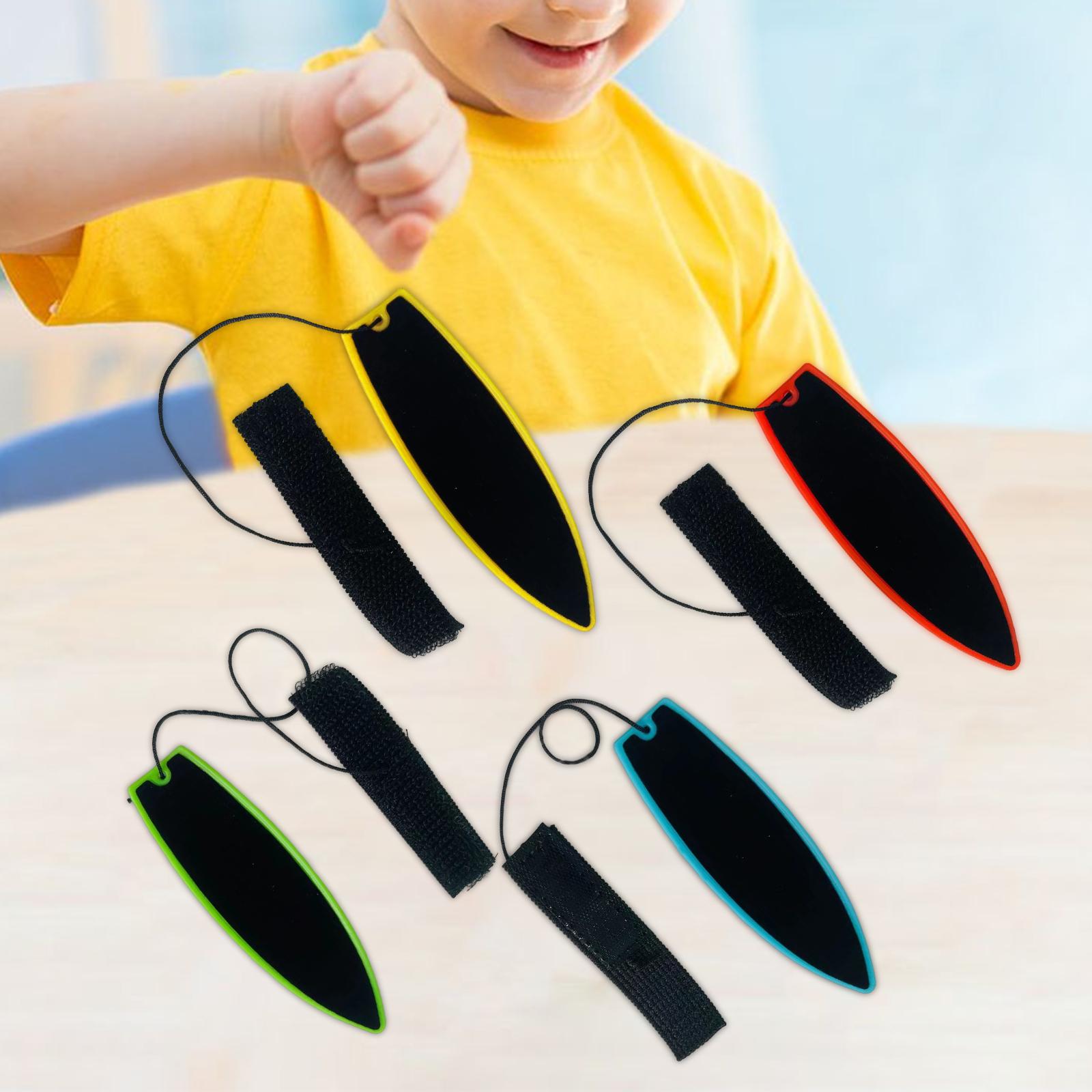 3xMini Skateboard Fingerboards Educational Mini Toys Set Motor Skills for Game Red